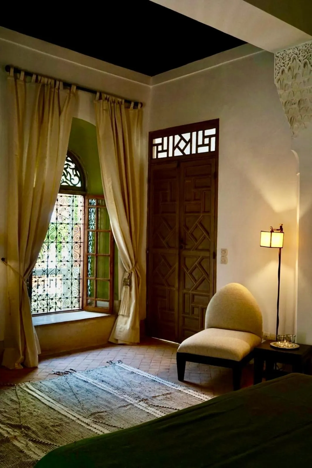 Bed in Riad Tzarra