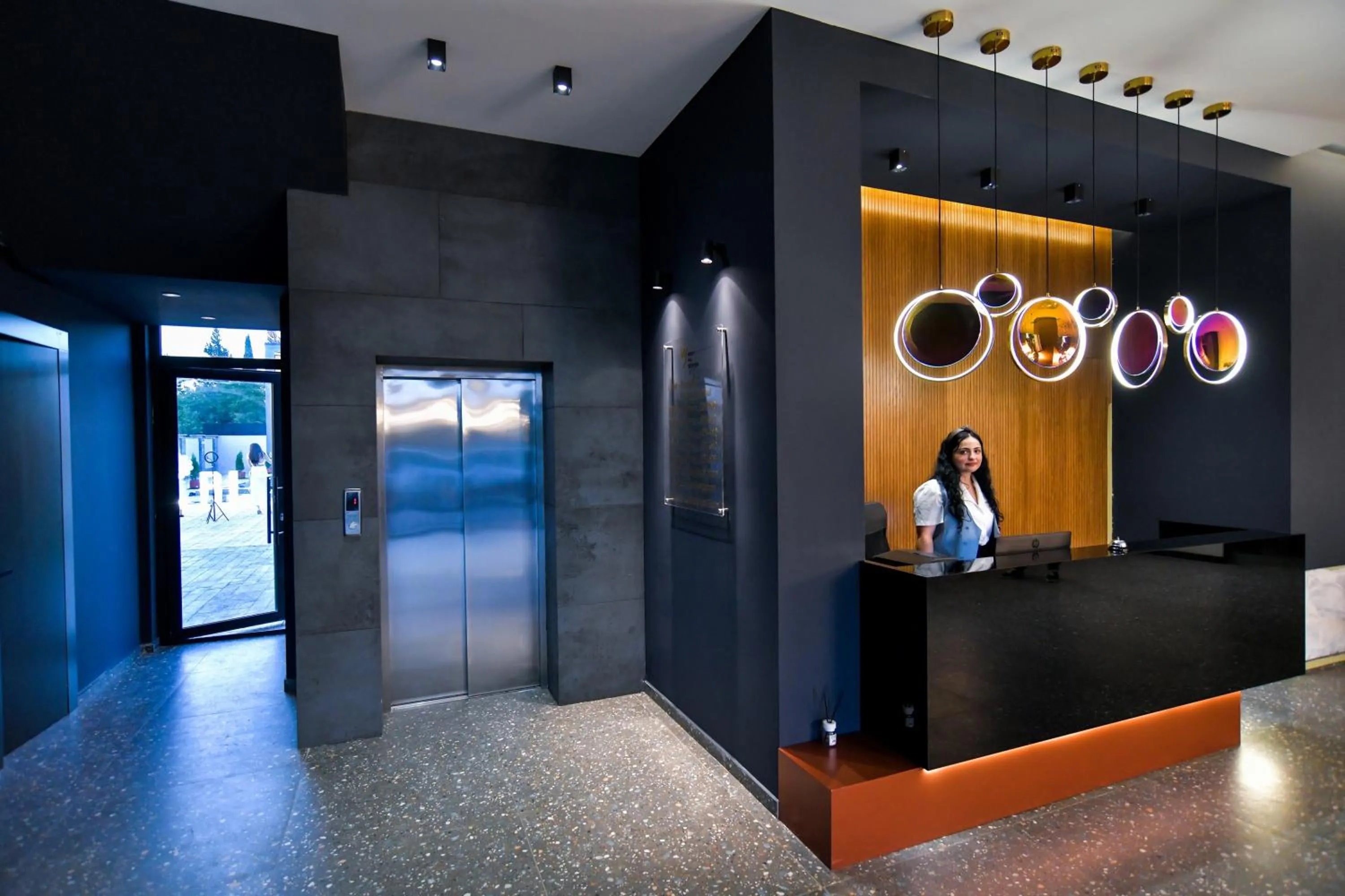 Lobby or reception in West Inn Georgia