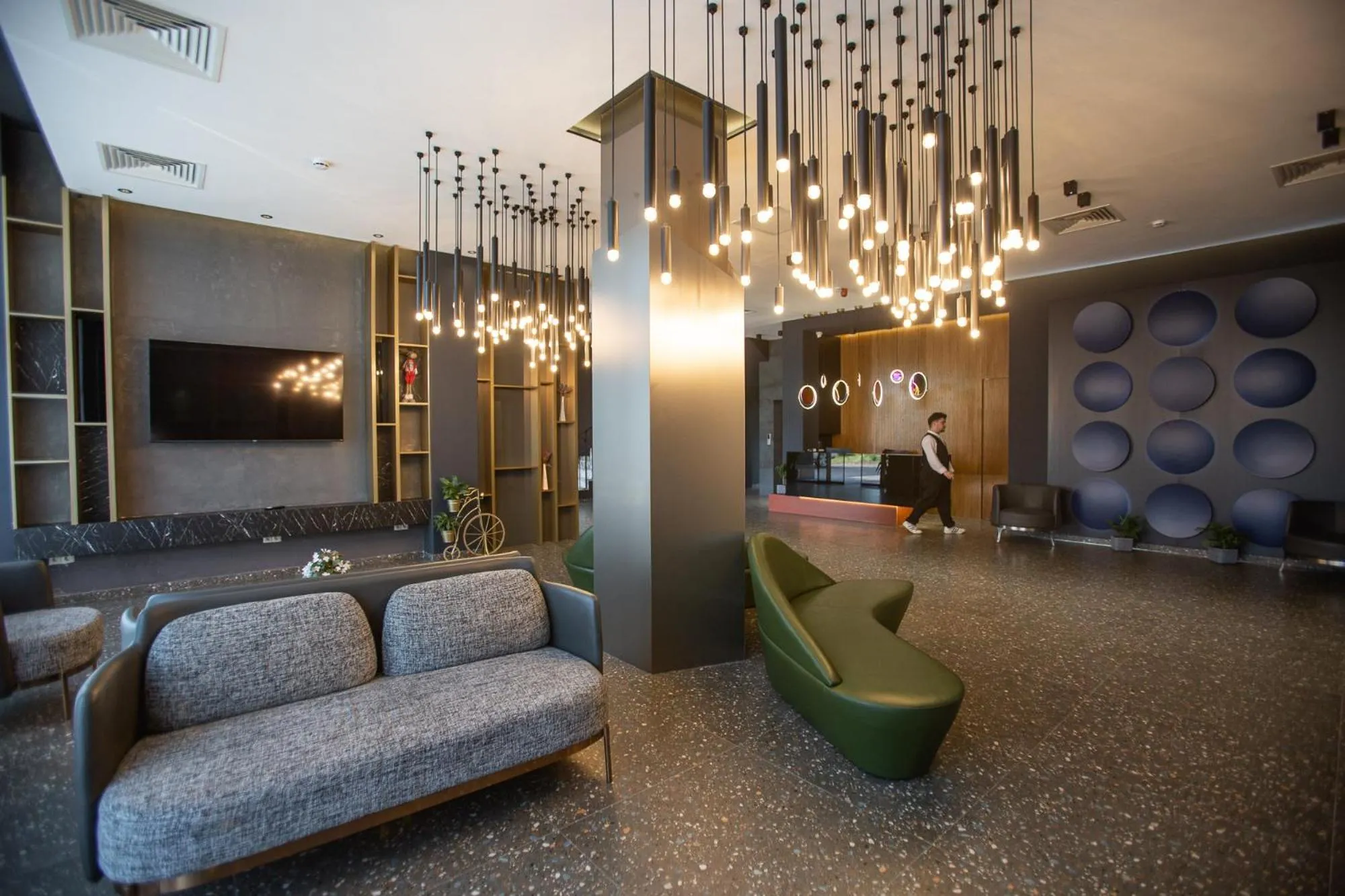 Seating area in West Inn Georgia