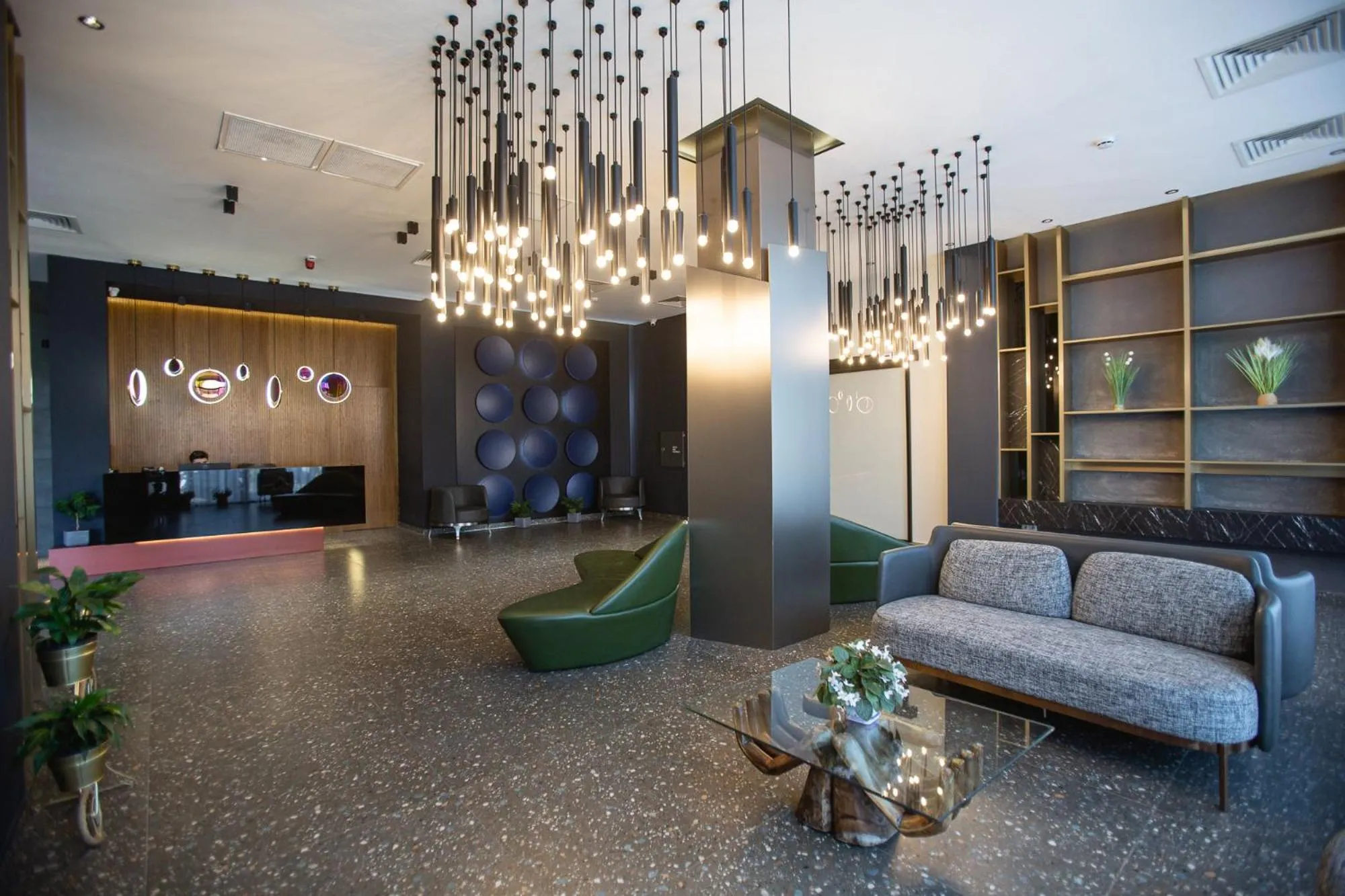 Seating area in West Inn Georgia