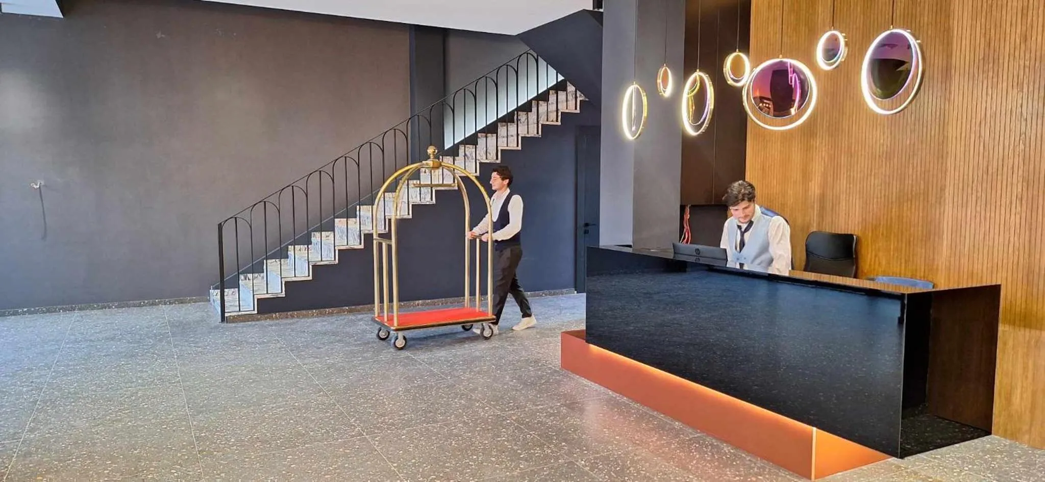 Lobby or reception in West Inn Georgia