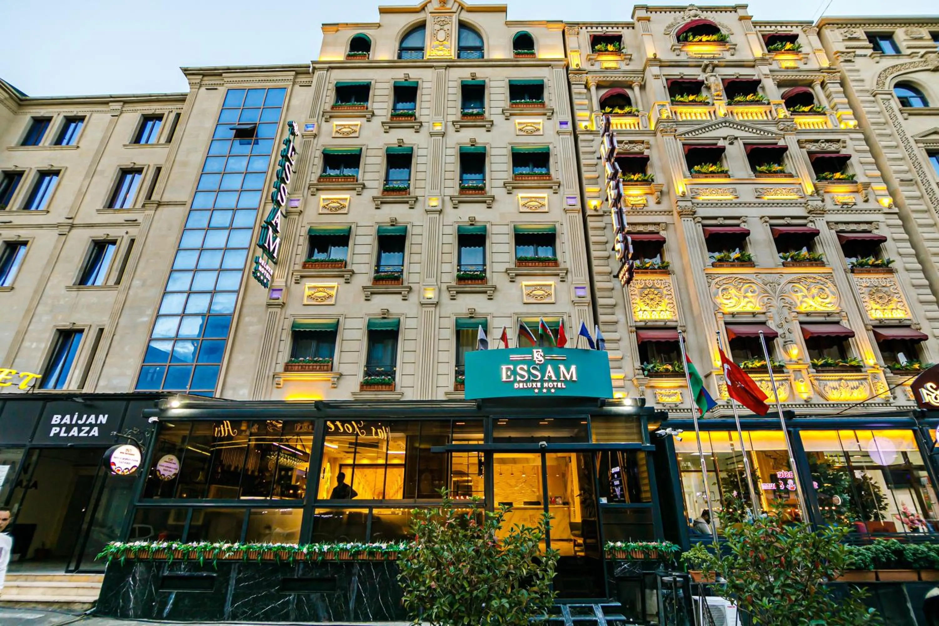 Property building in Essam Deluxe Hotel