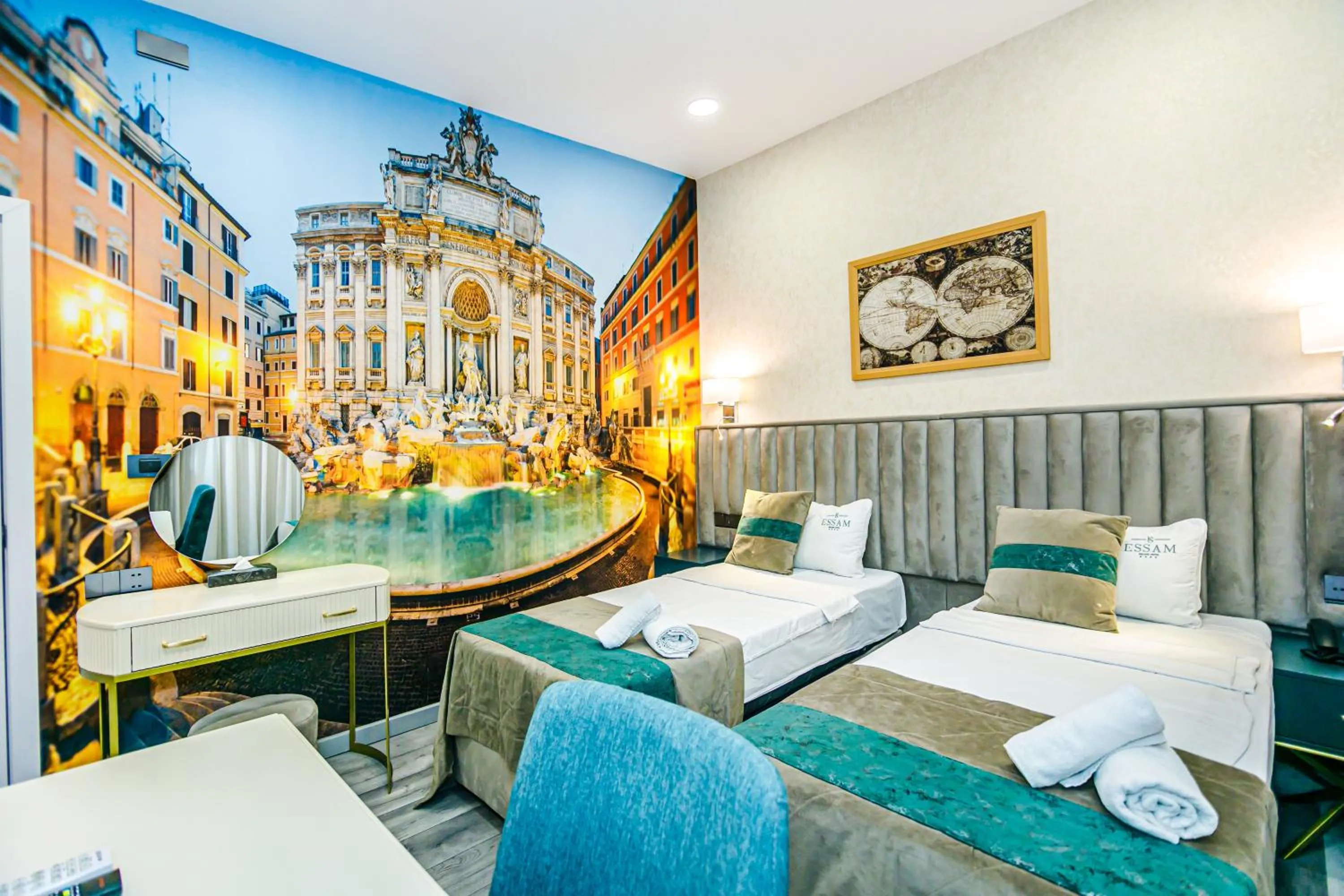 Photo of the whole room, Bed in Essam Deluxe Hotel