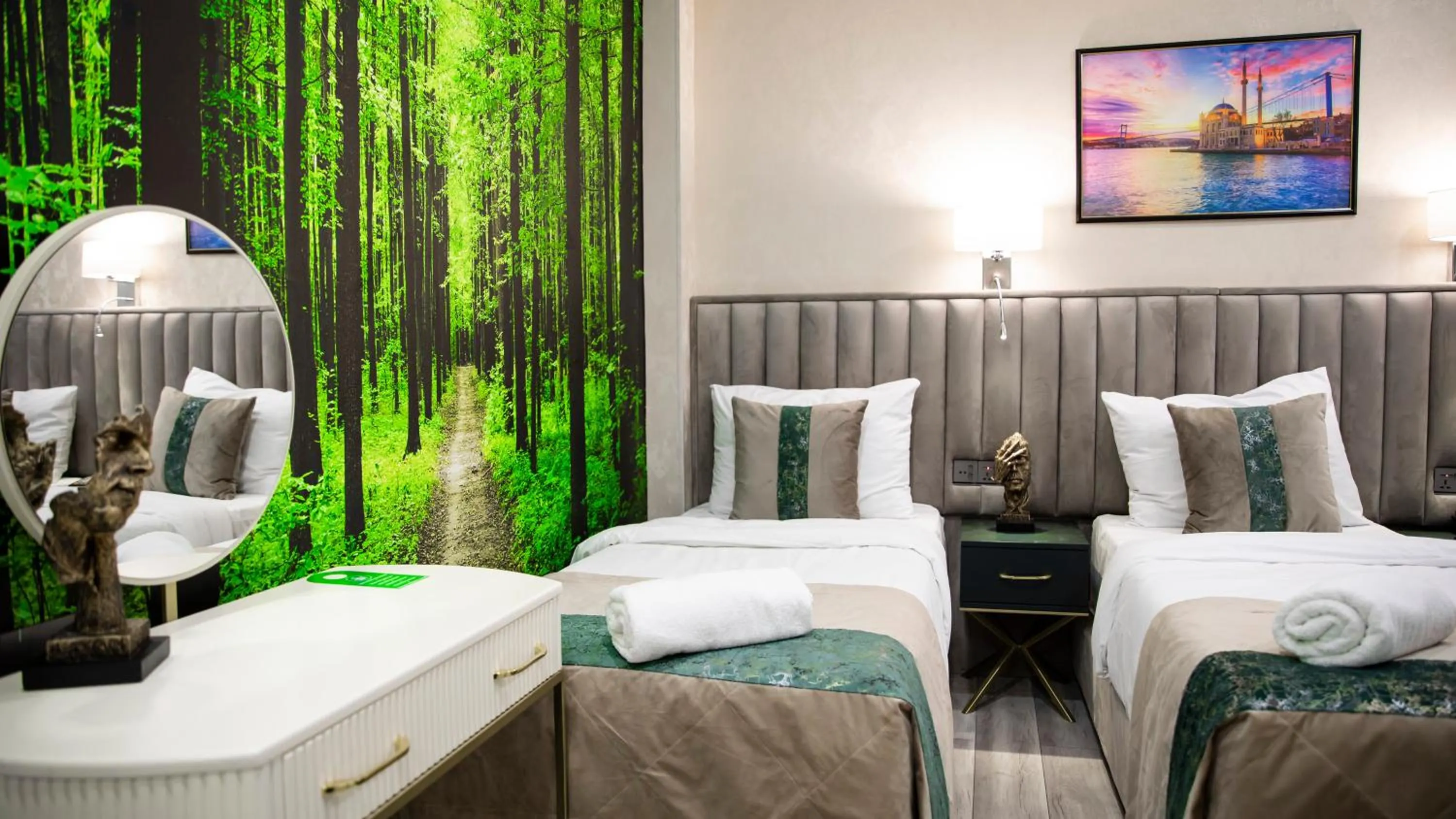 Bed in Essam Deluxe Hotel