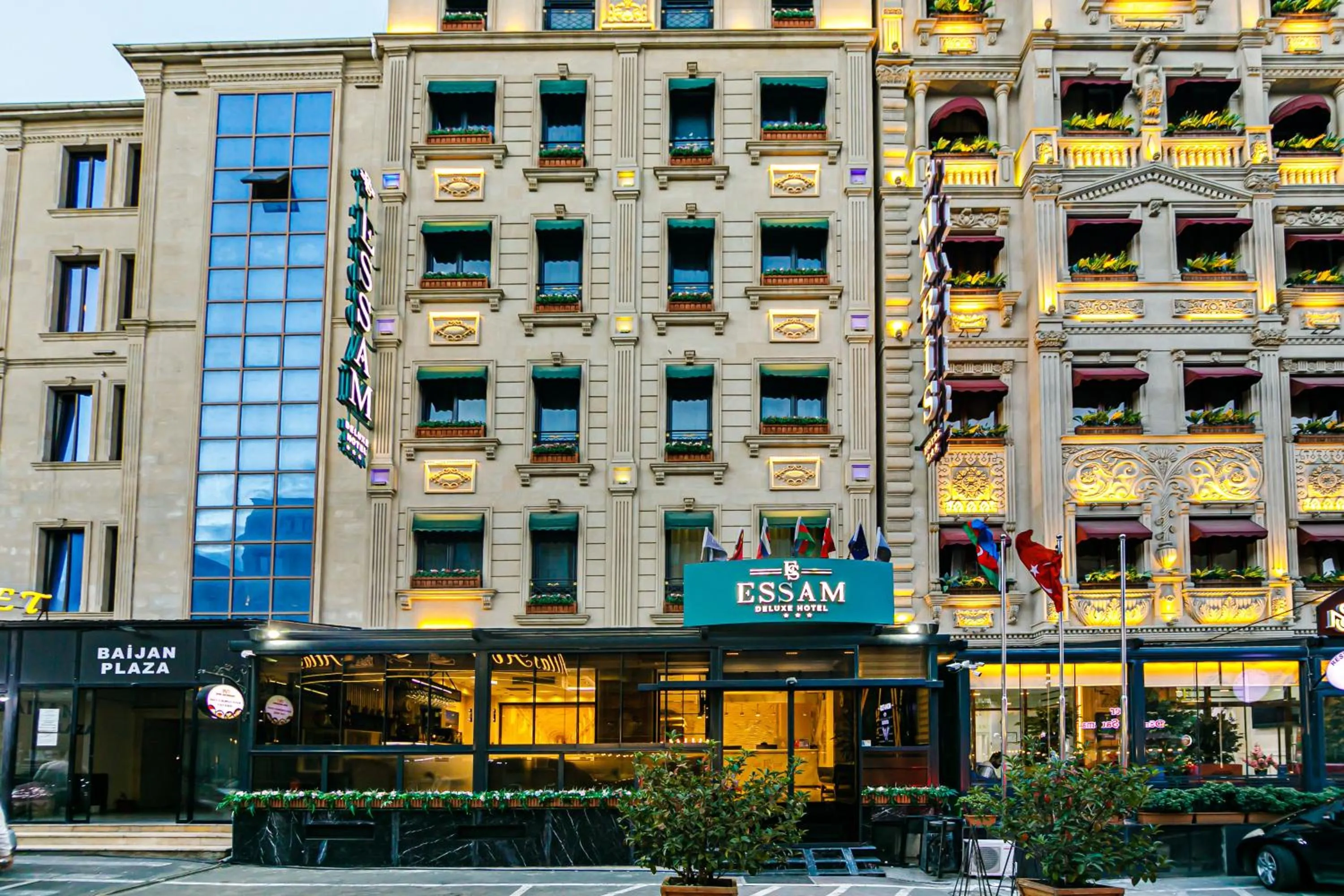 Property building in Essam Deluxe Hotel