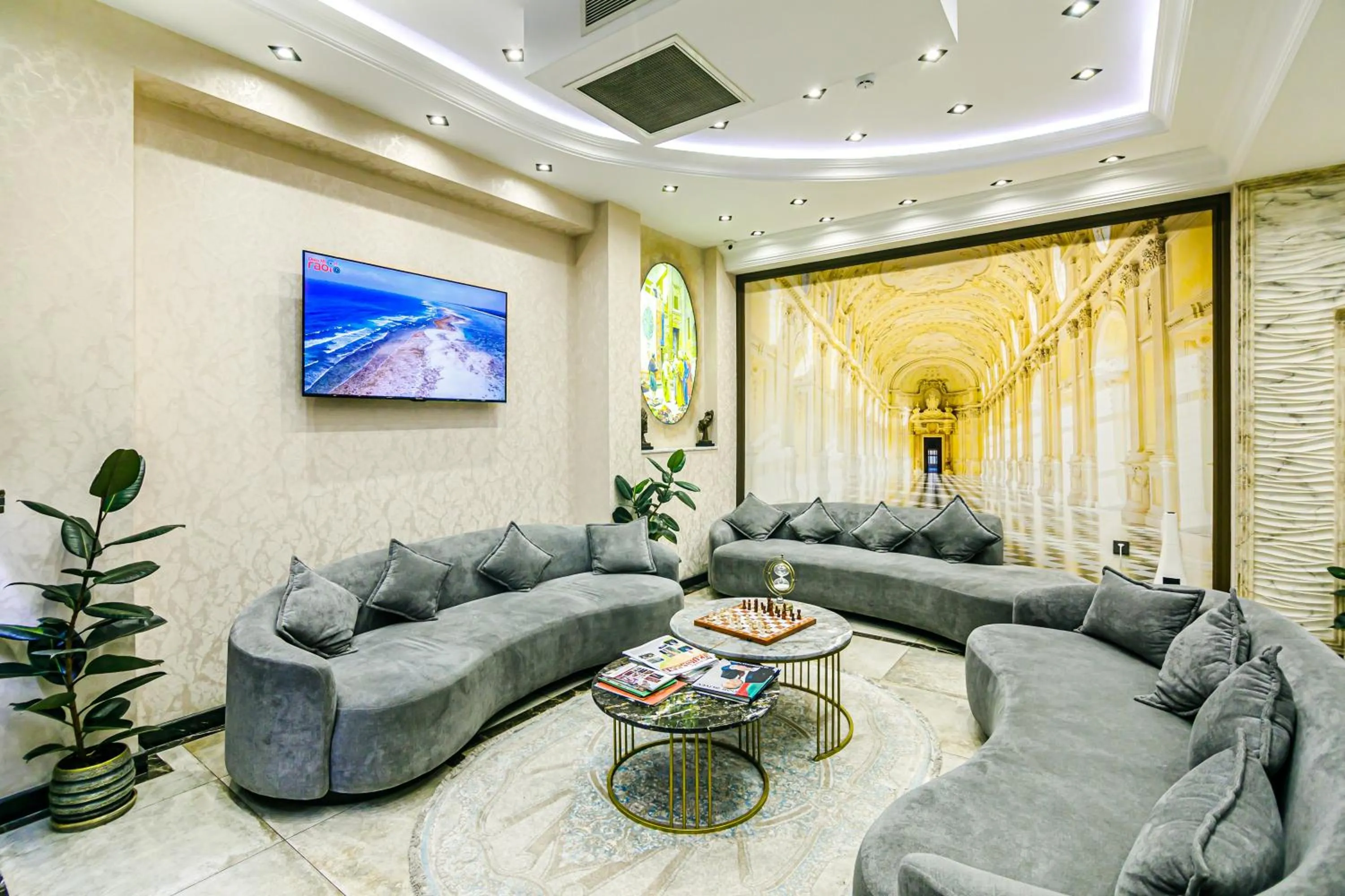 Lobby or reception in Essam Deluxe Hotel