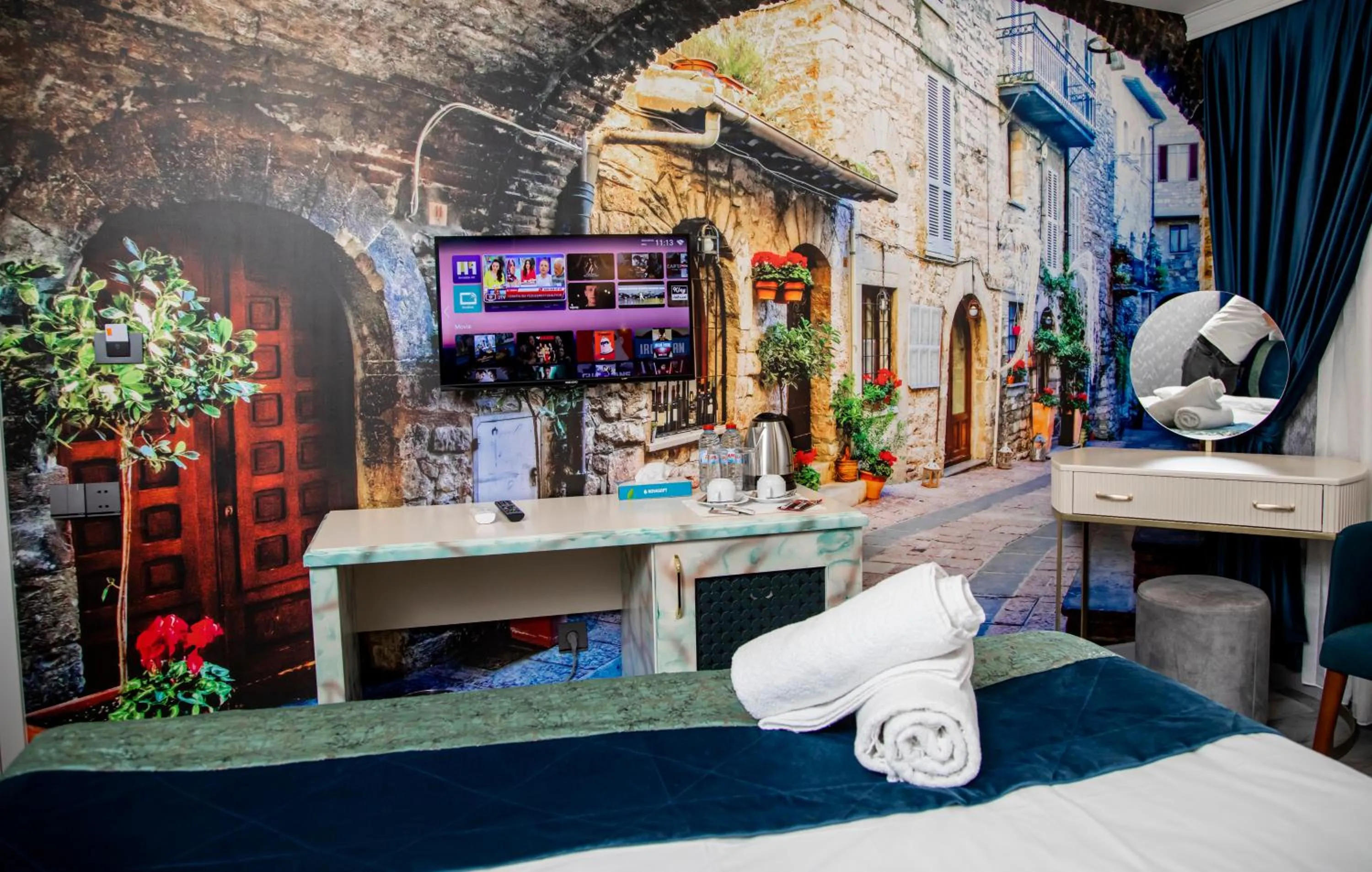 Bed in Essam Deluxe Hotel