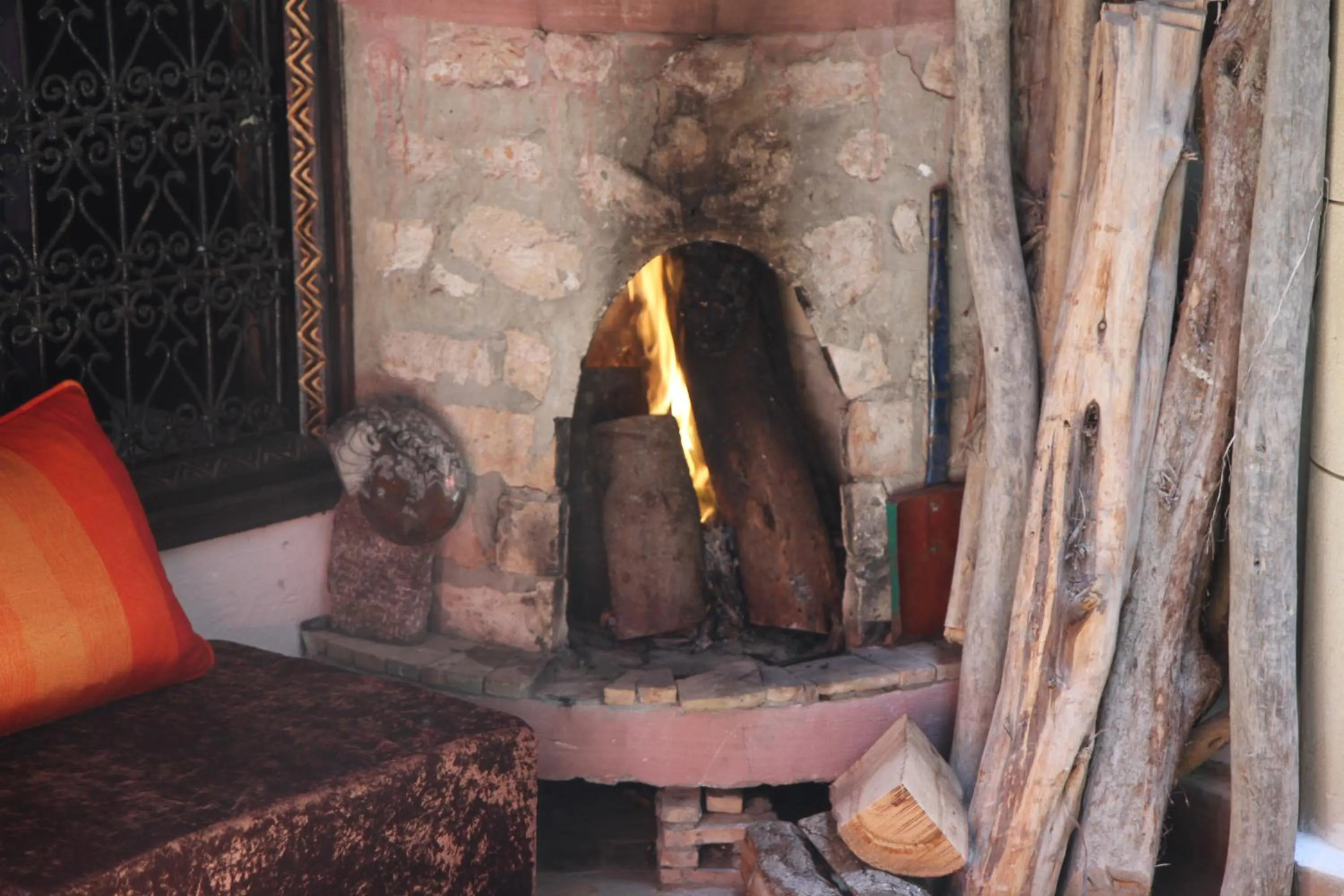 Living room in Riad Chakir Mogador
