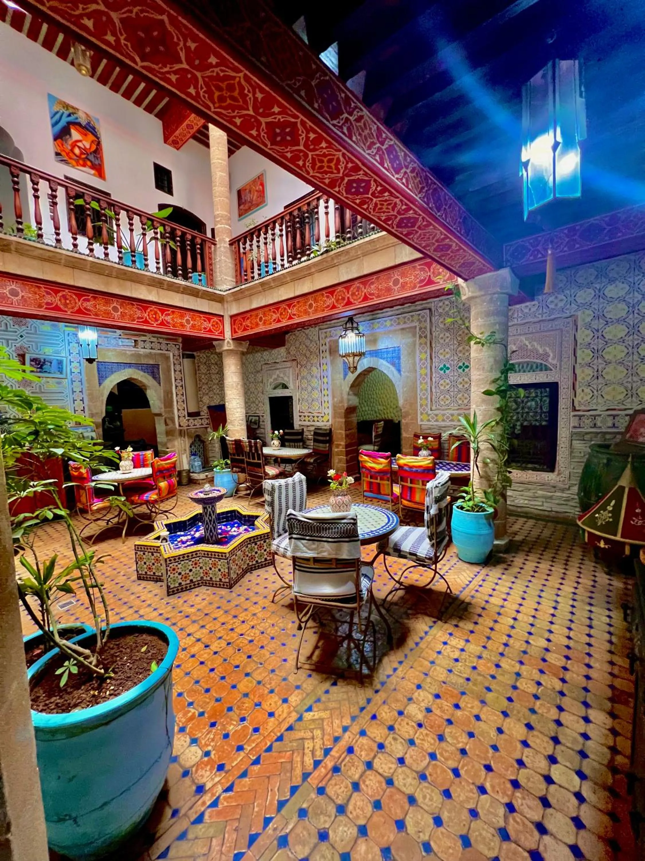 Patio in Riad Chakir Mogador