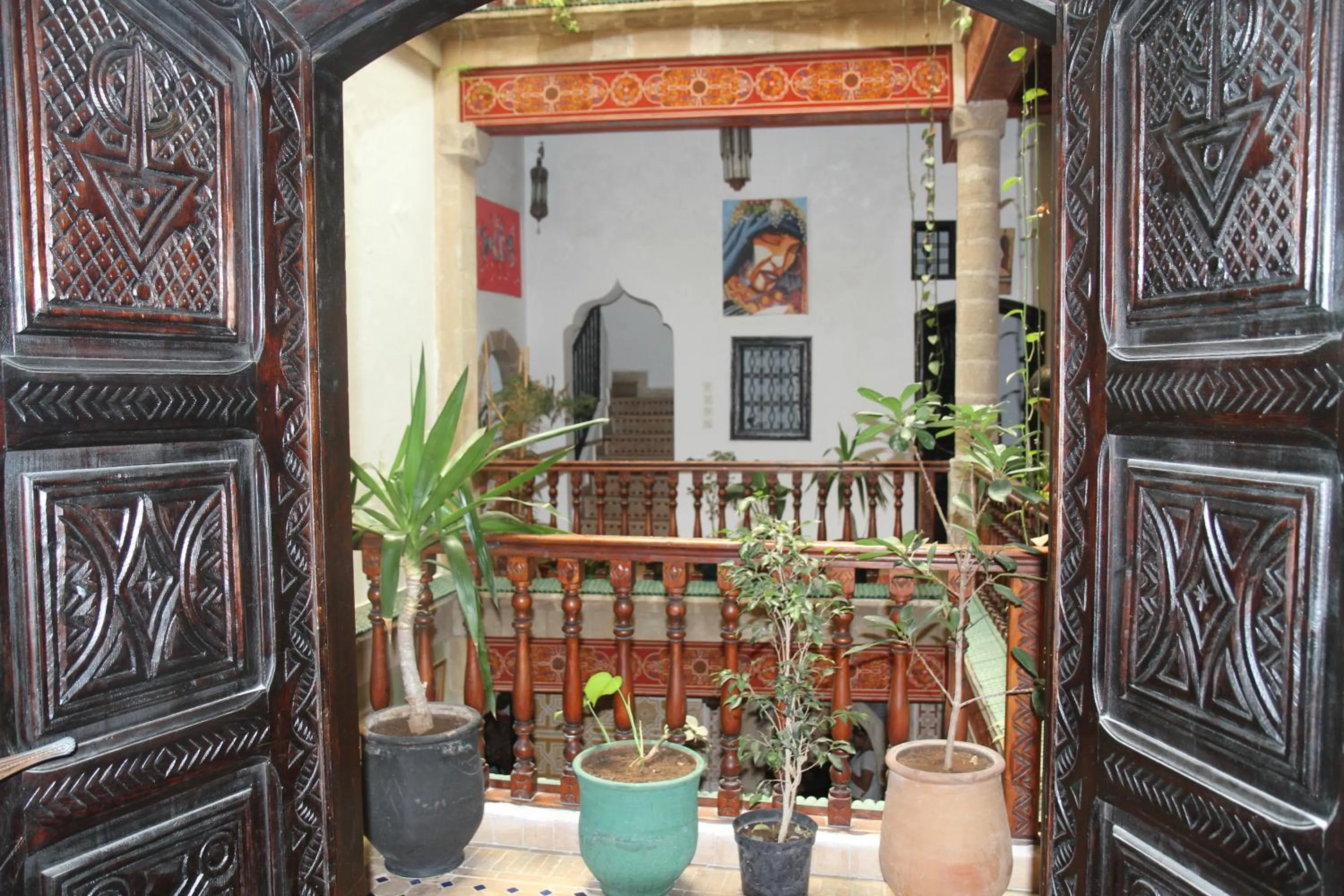 Patio in Riad Chakir Mogador