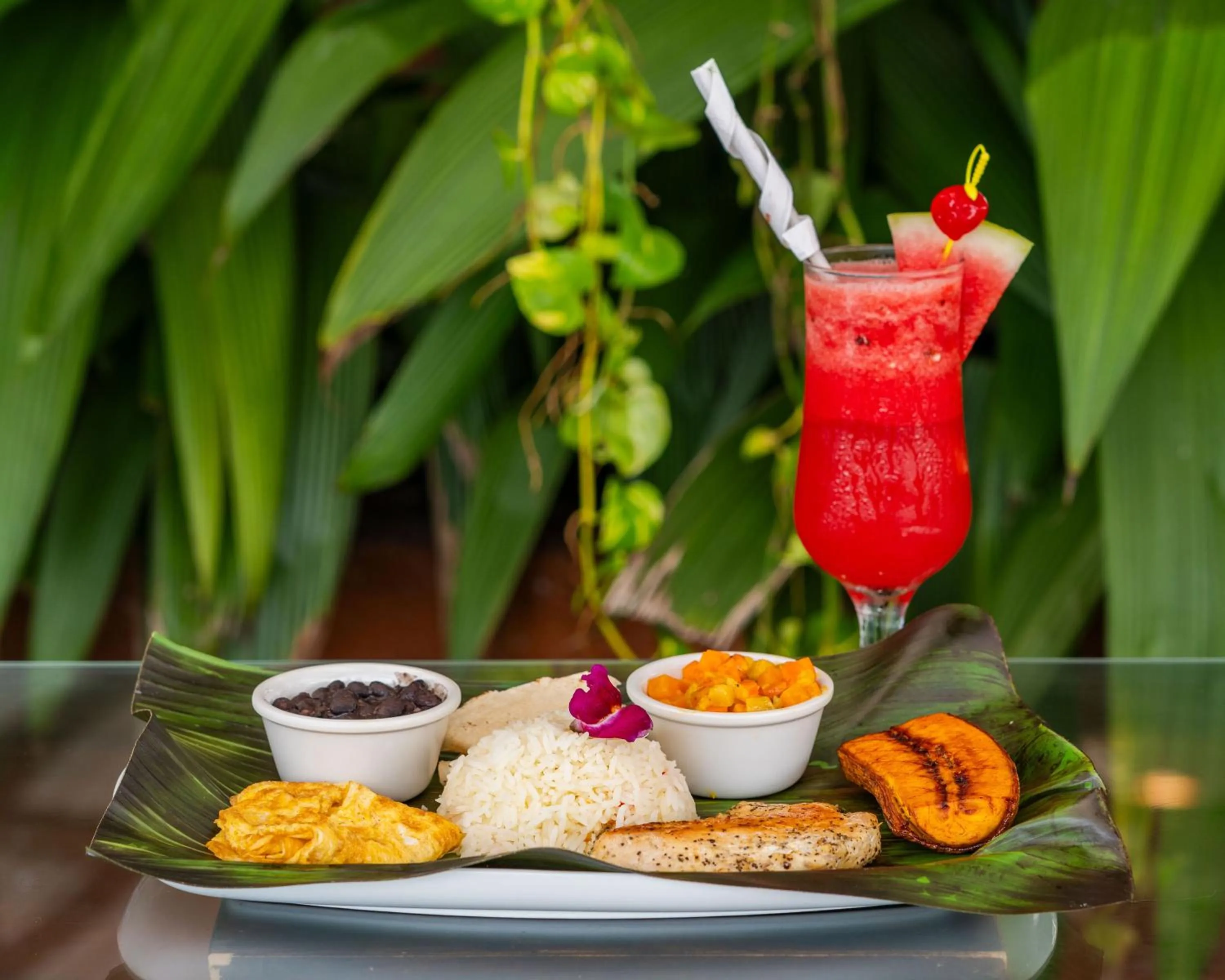 Restaurant/places to eat in Chateau Arenal Hotel & Restaurante