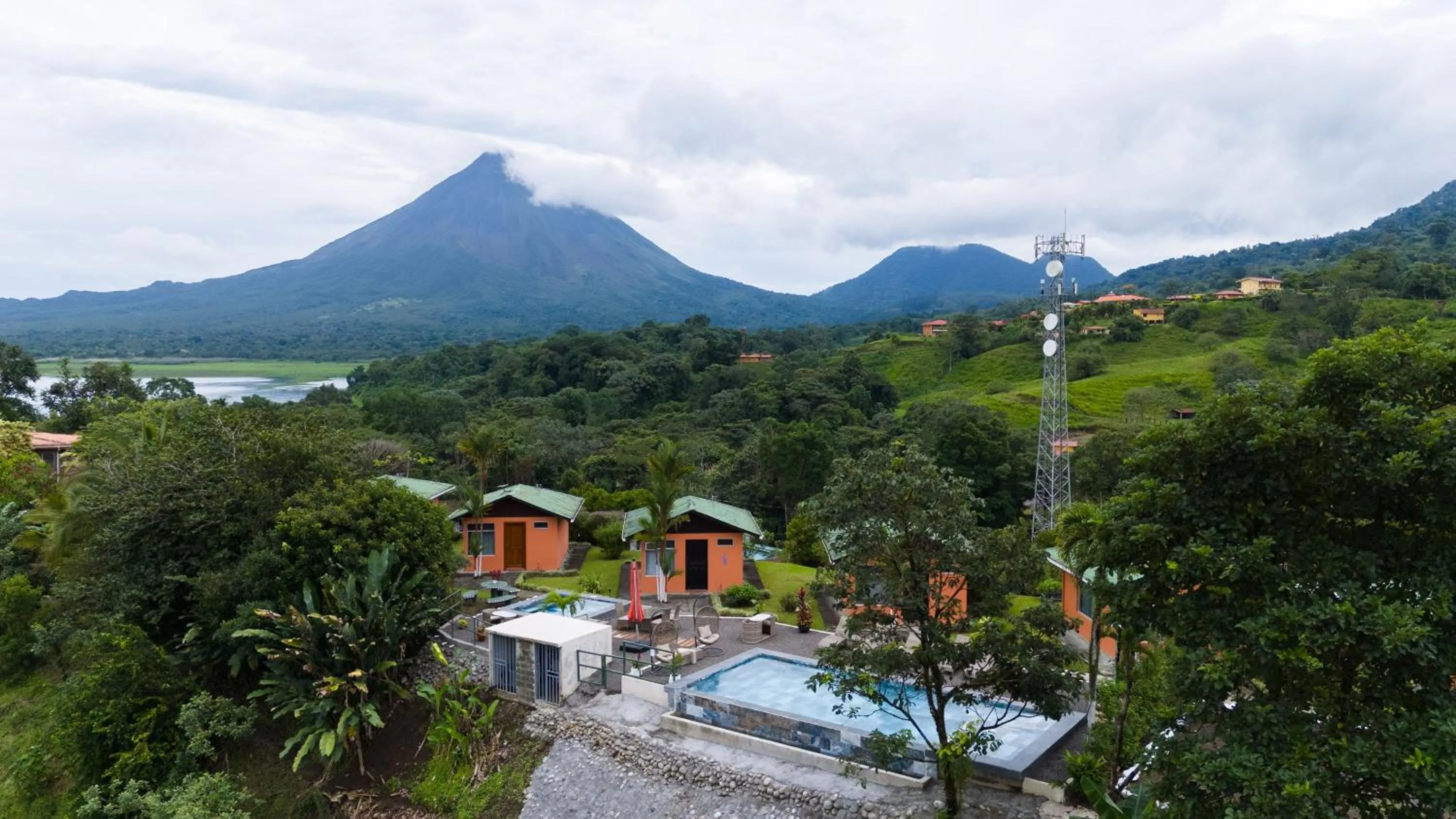 Property building in Chateau Arenal Hotel & Restaurante