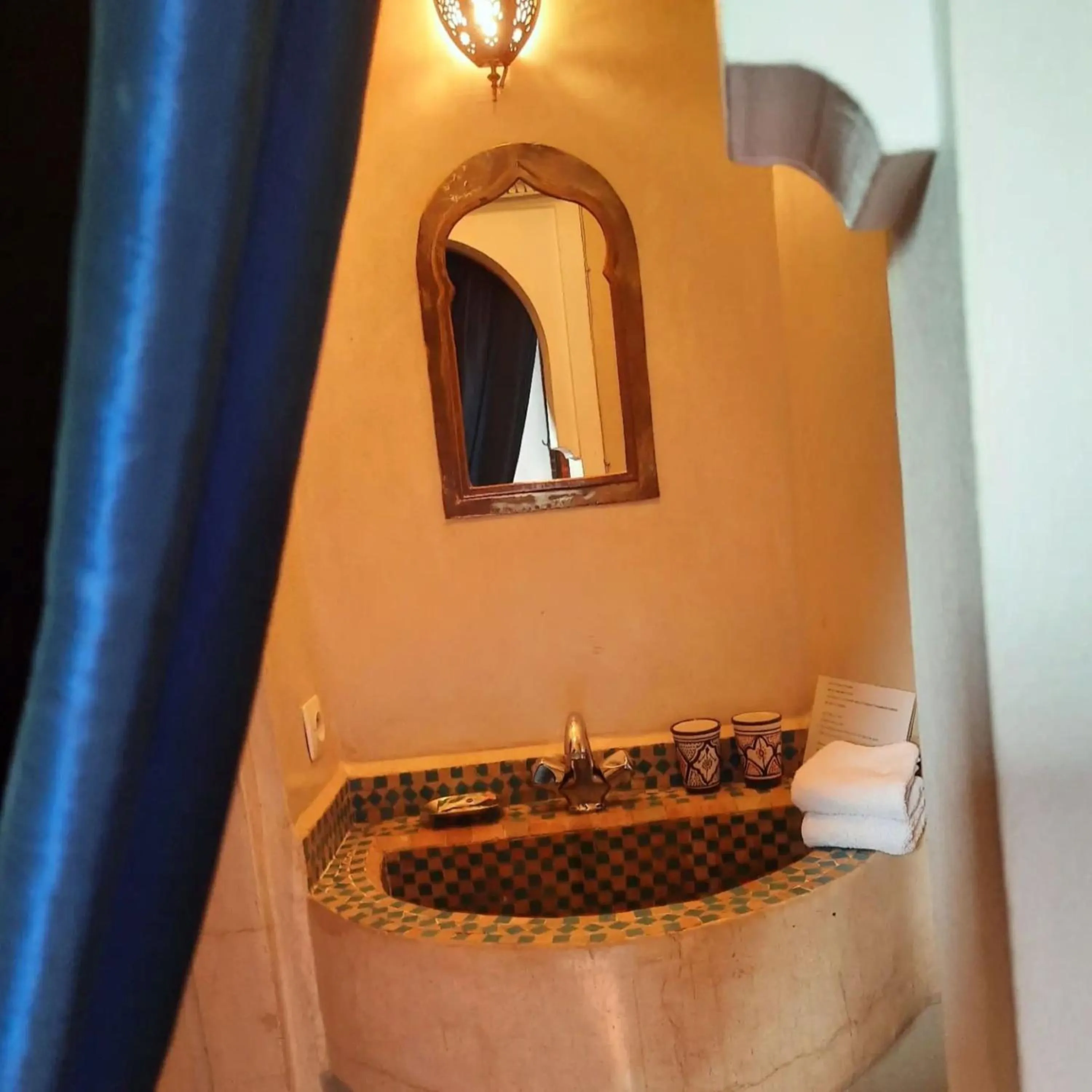 Bathroom in Riad Aubrac
