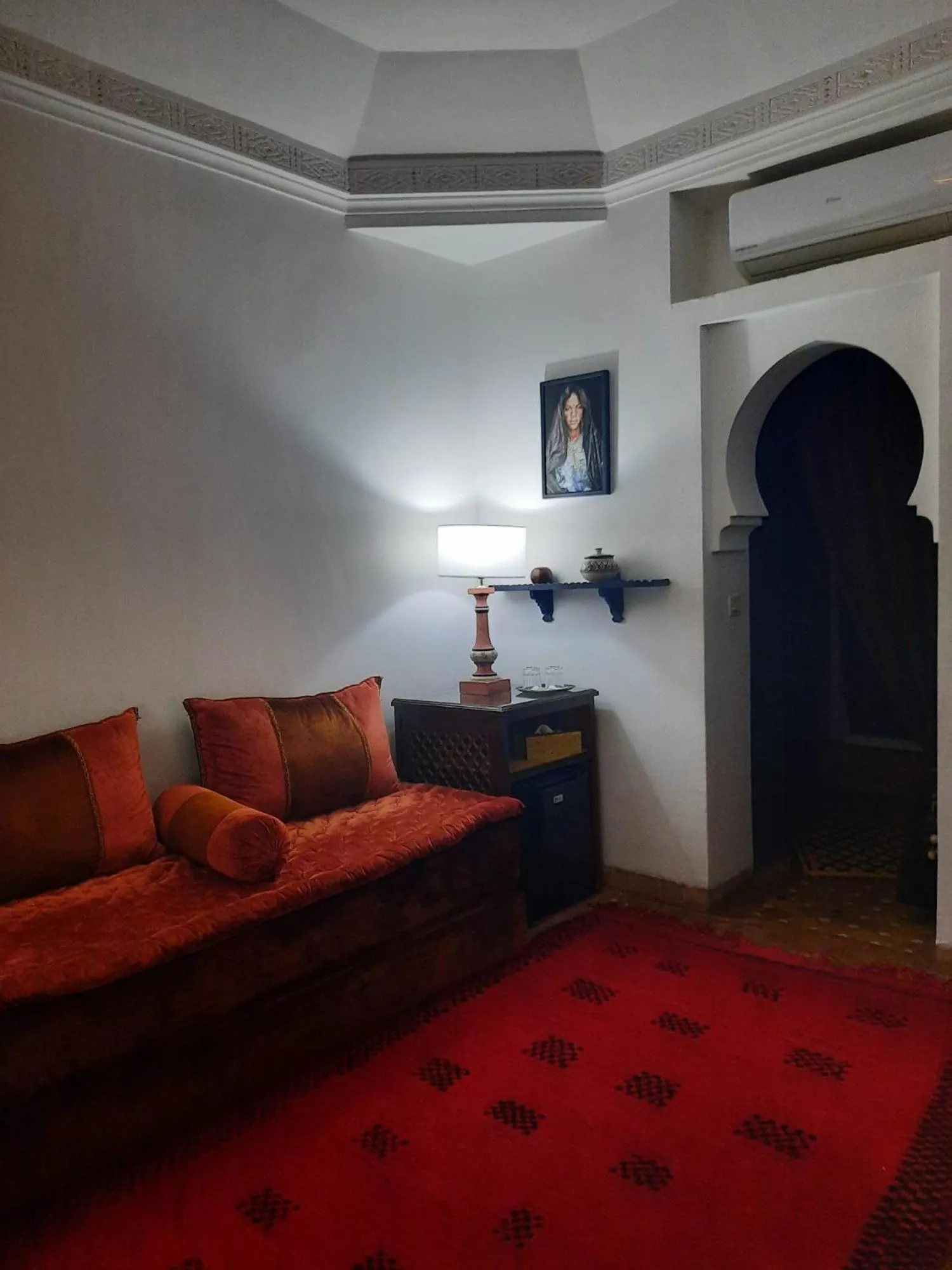 Bedroom in Riad Aubrac
