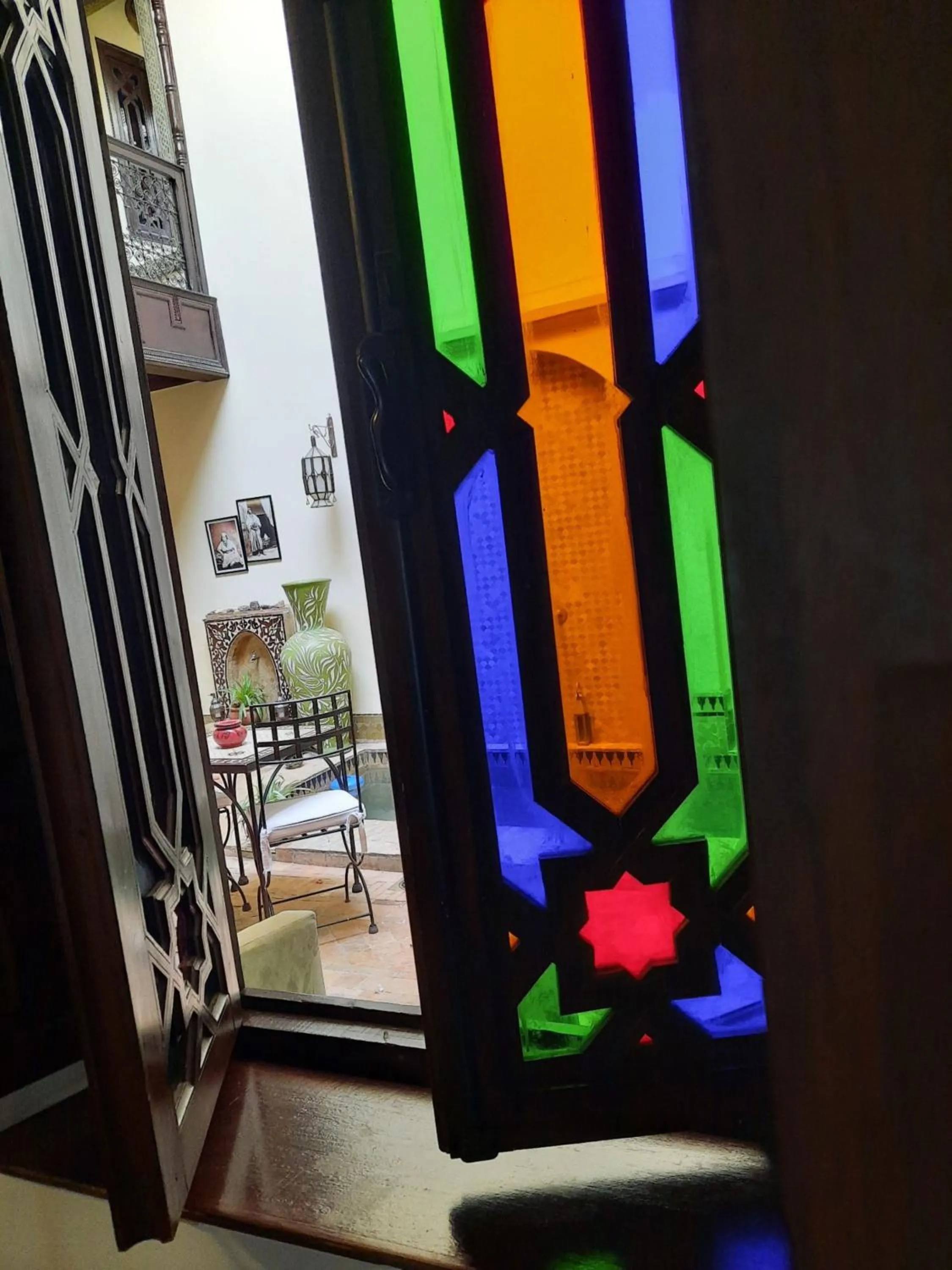 View (from property/room) in Riad Aubrac