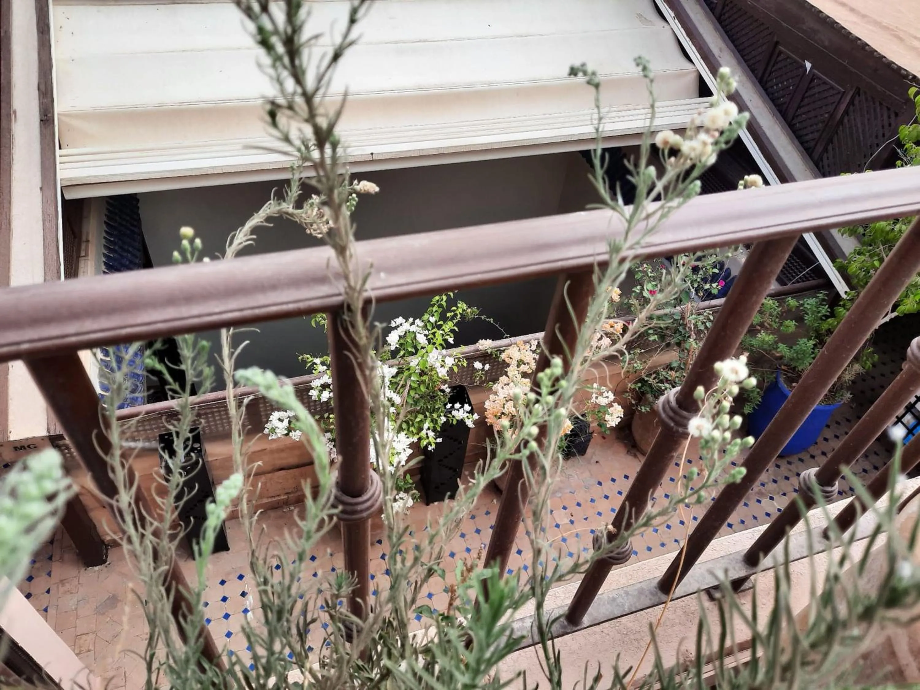 Patio in Riad Aubrac