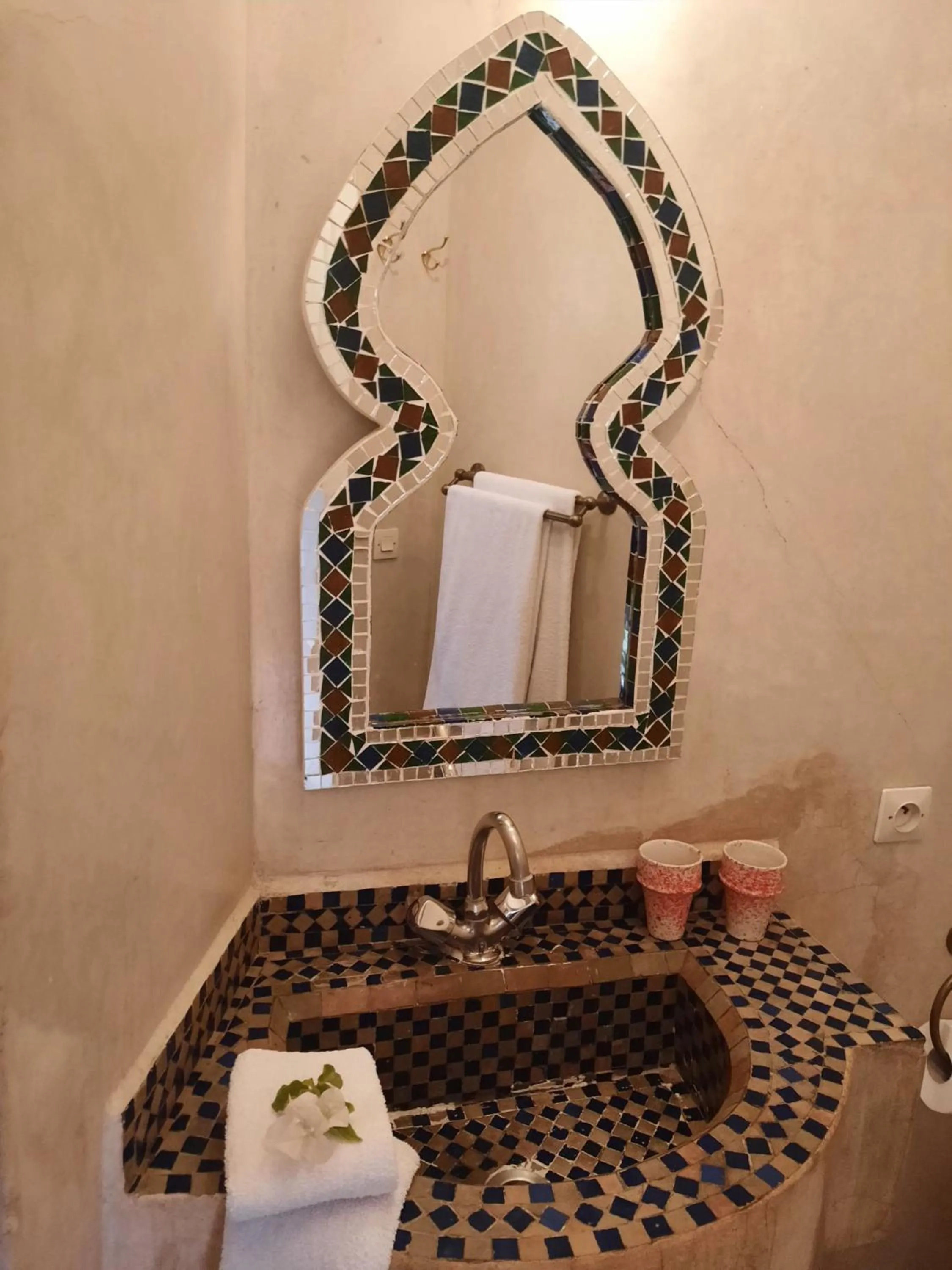 Bathroom in Riad Aubrac