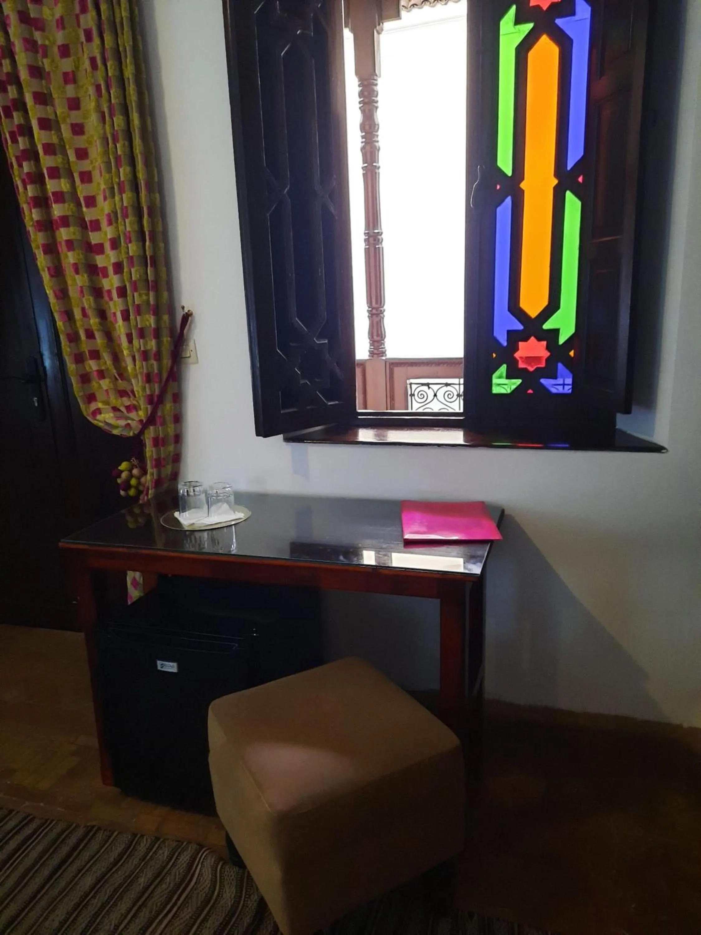 Bedroom in Riad Aubrac