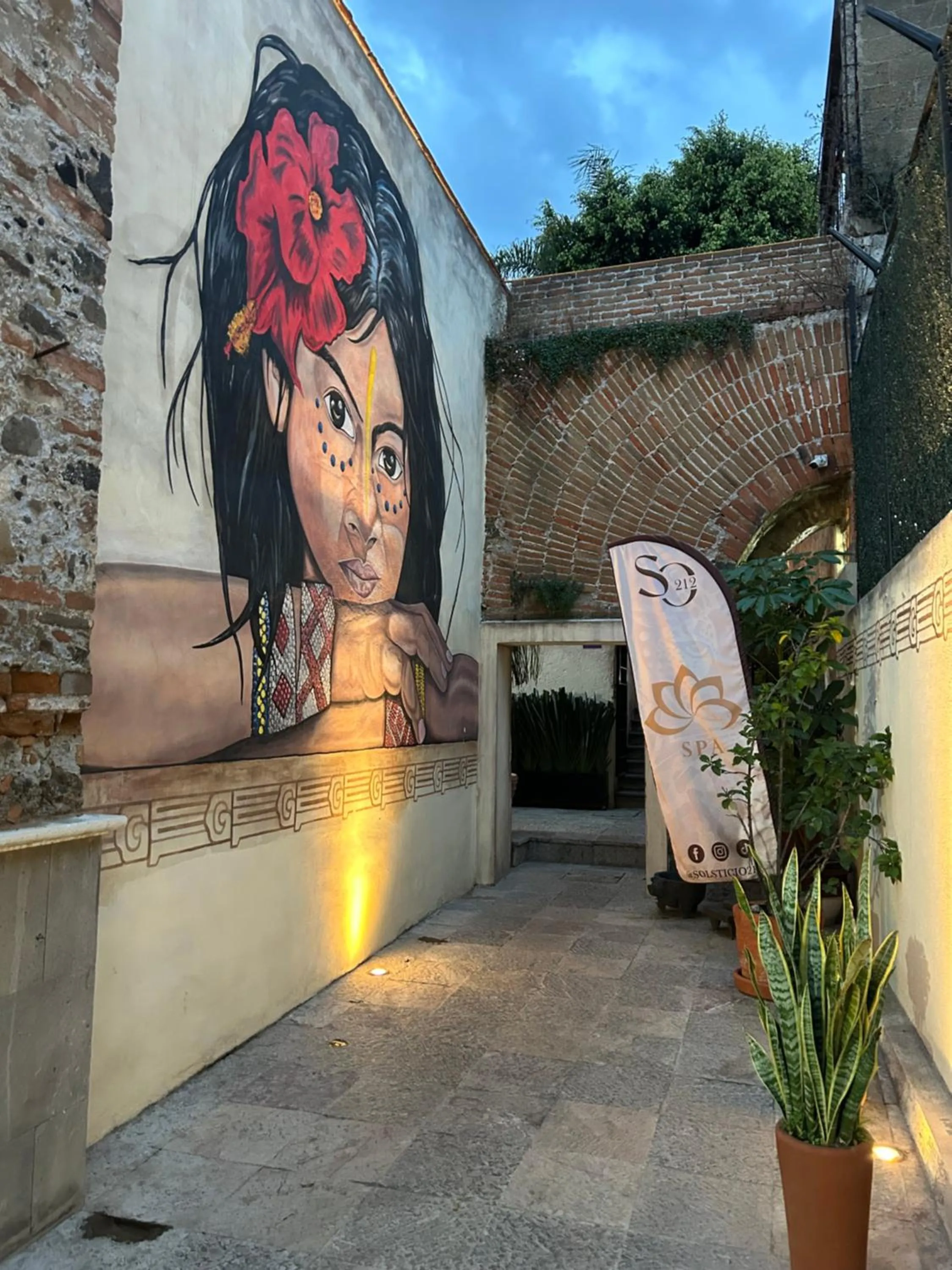 Patio in Casa Solsticio 212