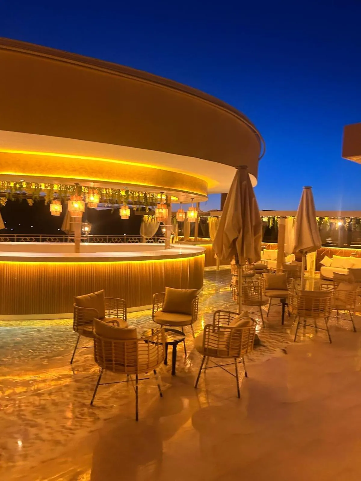 Patio in Hotel Imperial Plaza & Spa