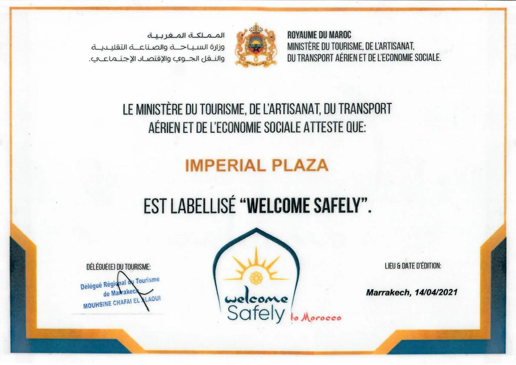 Property building in Hotel Imperial Plaza & Spa