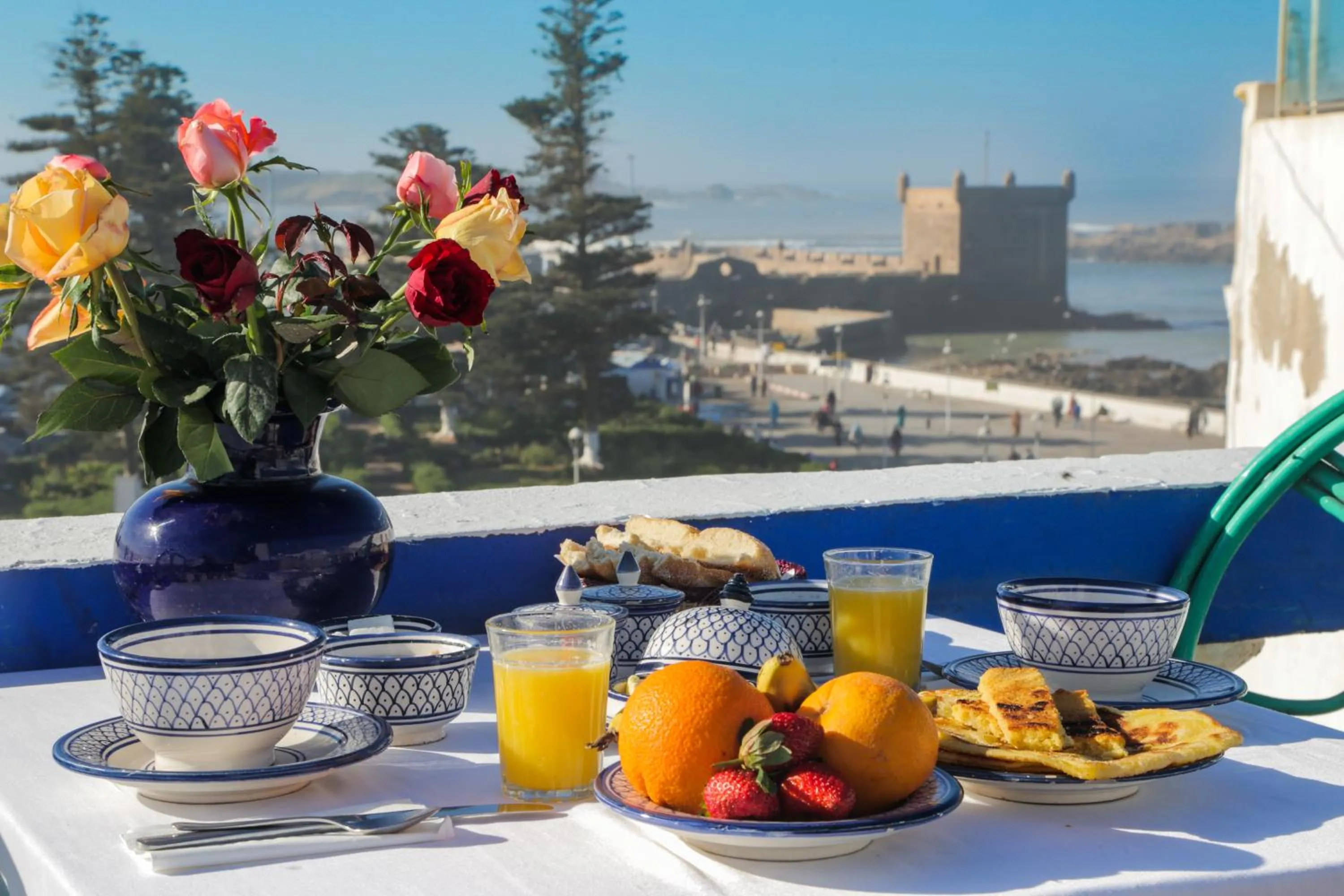 Breakfast in Villa Maroc Essaouira