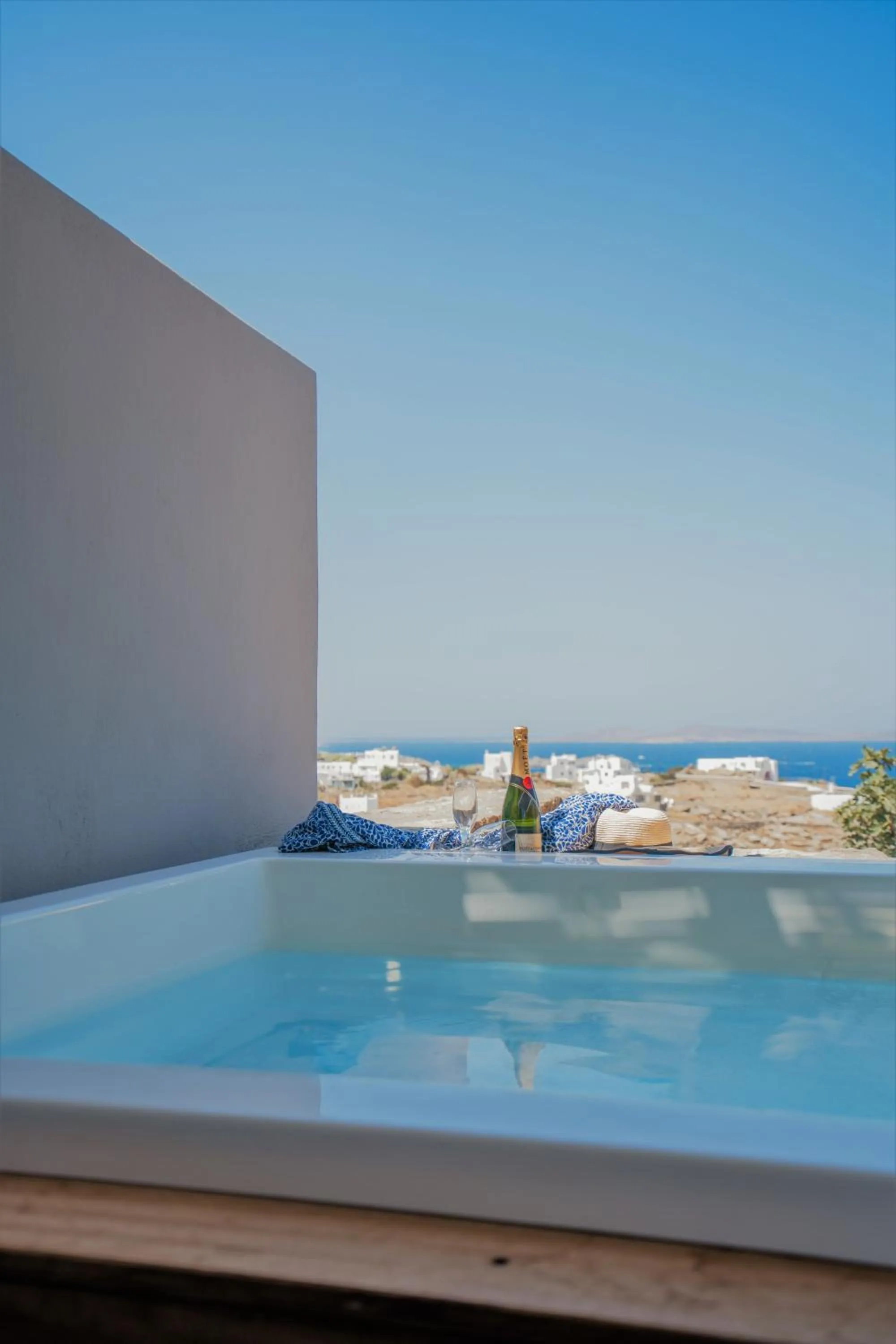 Sea view in Nomia Sunset Suites Mykonos