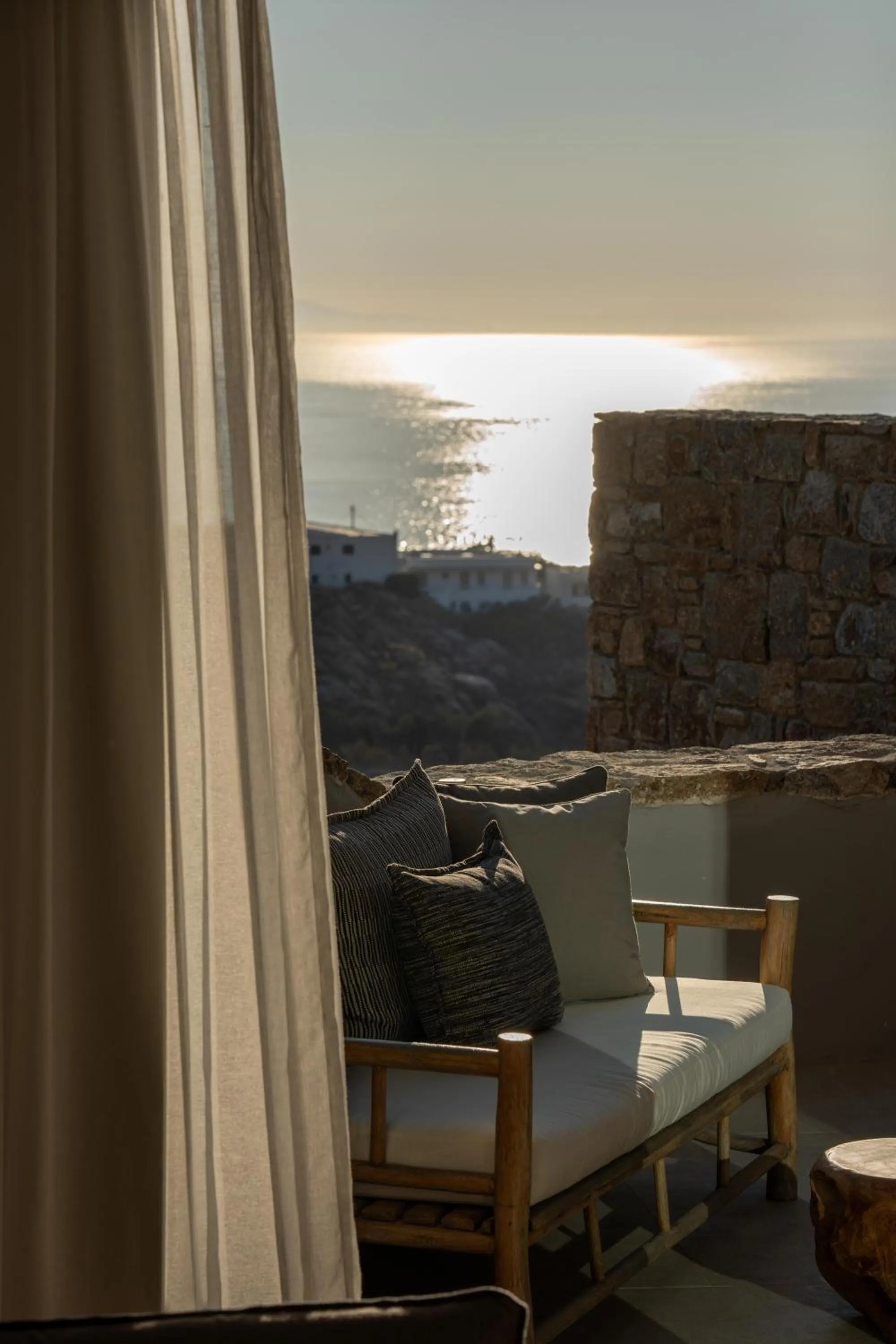 Sea view in Nomia Sunset Suites Mykonos