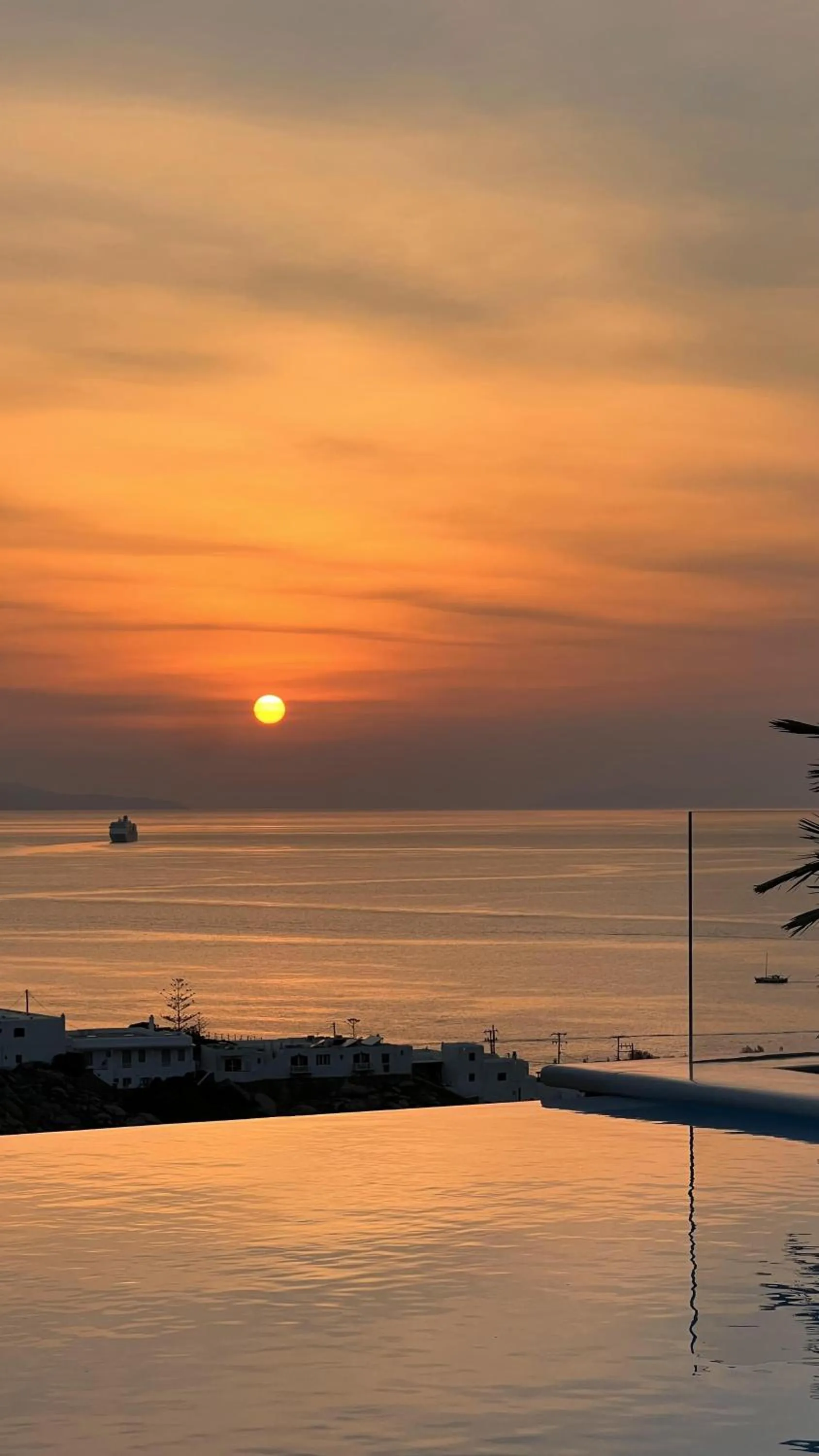 Sea view in Nomia Sunset Suites Mykonos