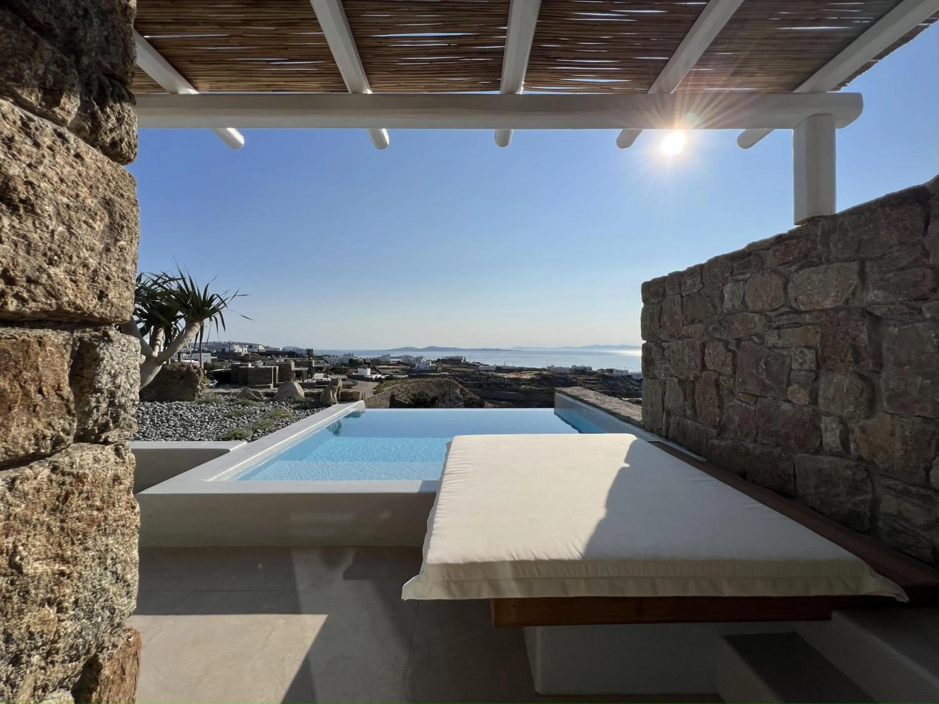 Sea view in Nomia Sunset Suites Mykonos