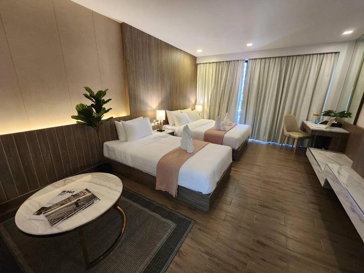 Bed in Alaita Boutique Phuket