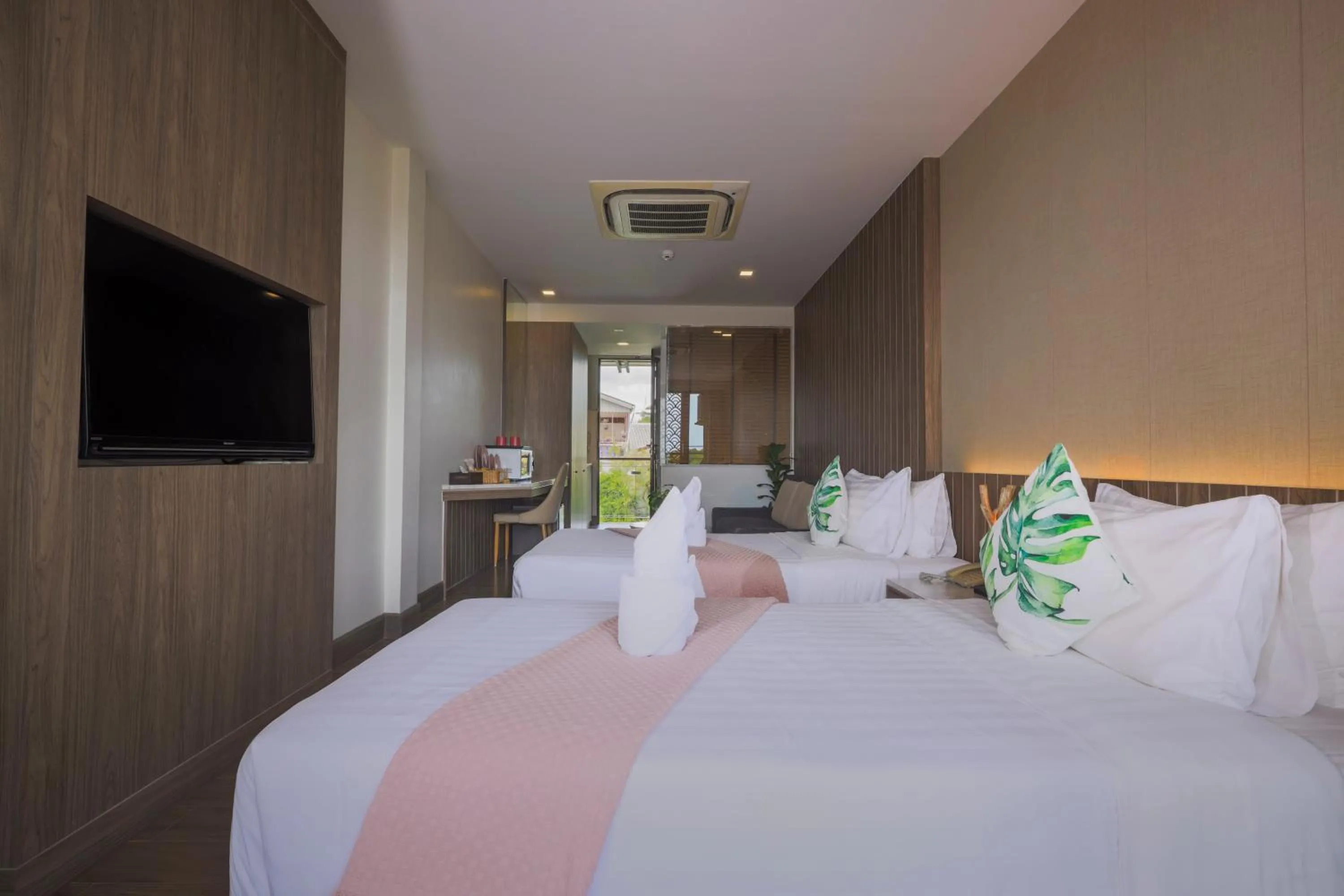 Bed in Alaita Boutique Phuket