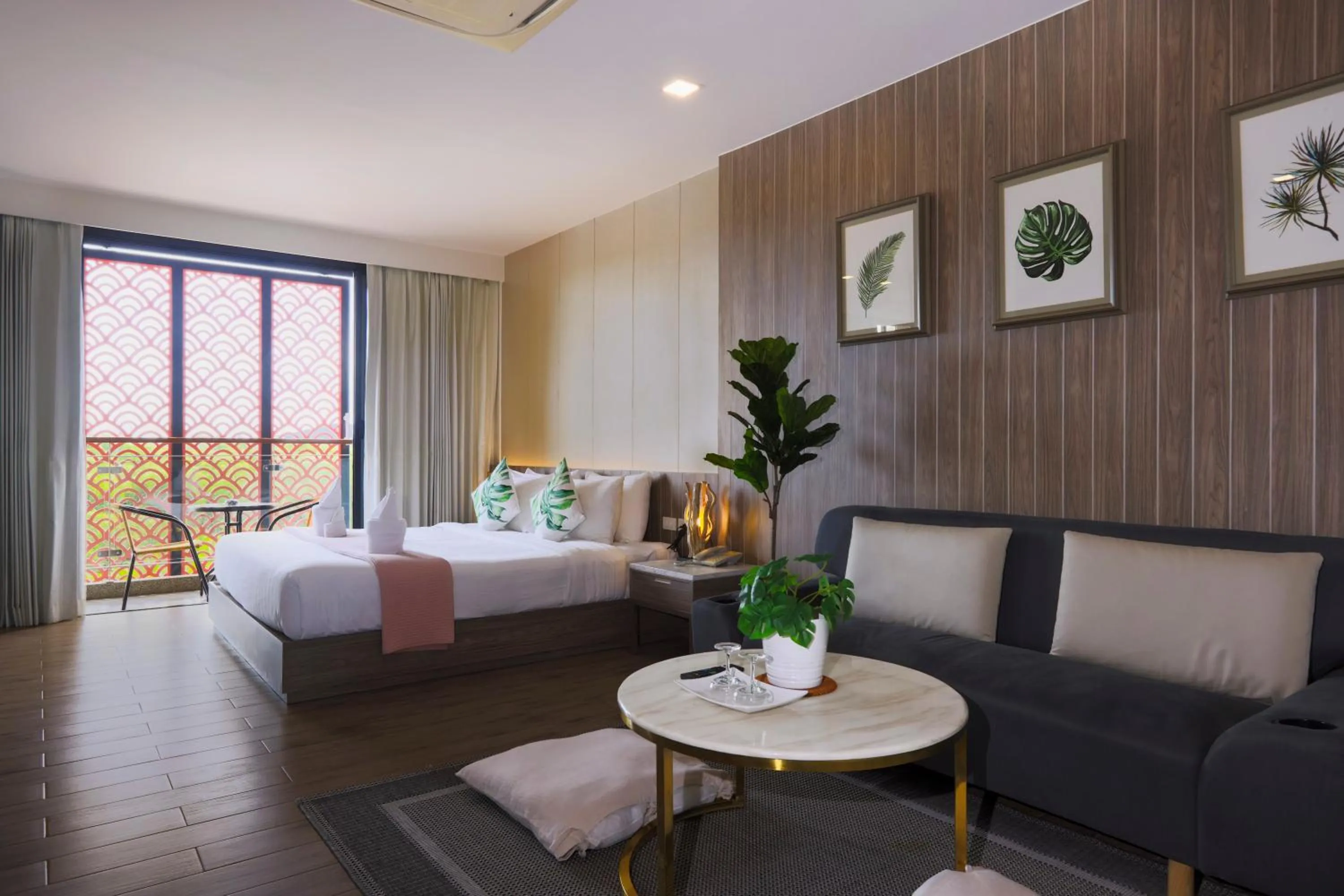 Bed in Alaita Boutique Phuket