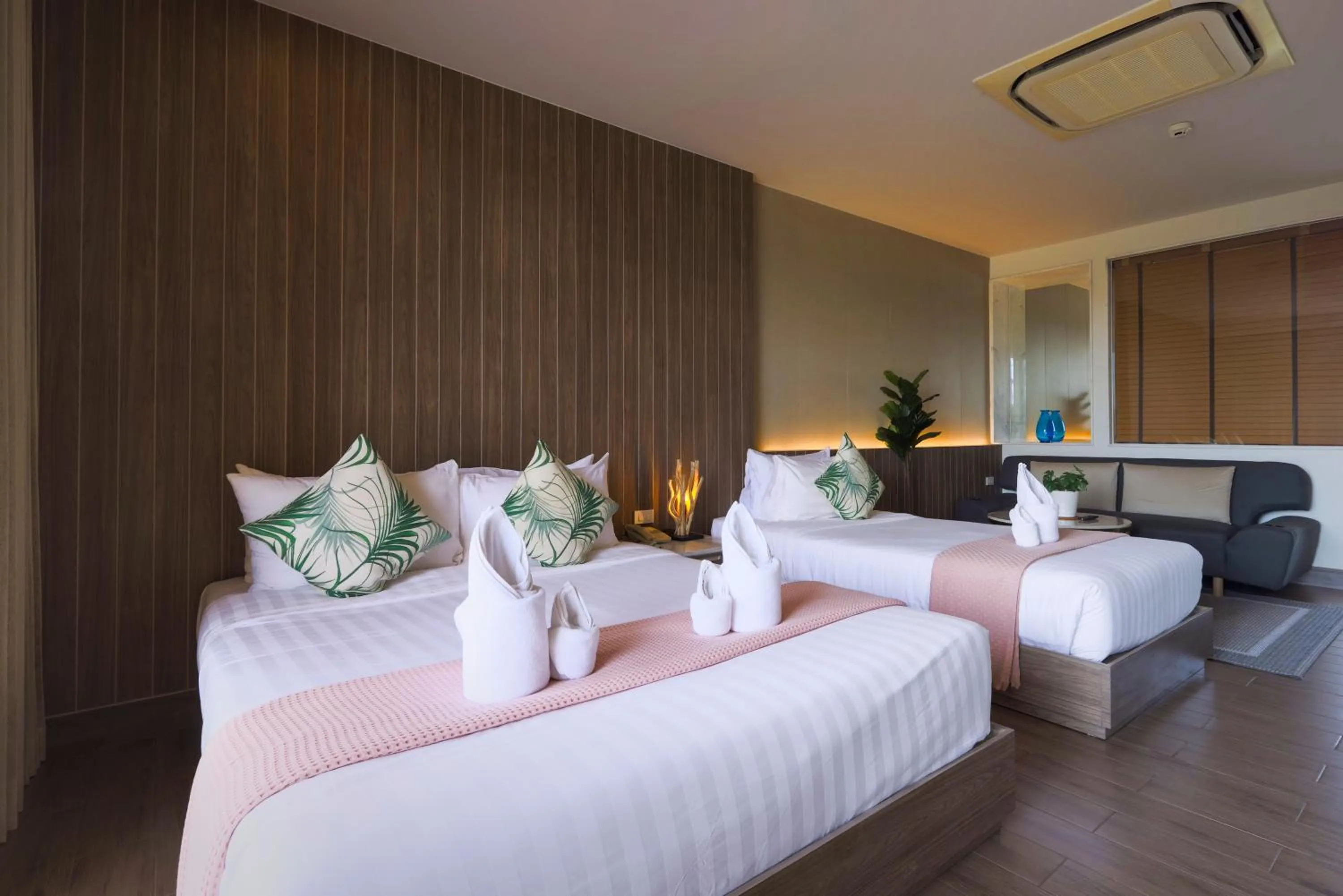 Bed in Alaita Boutique Phuket