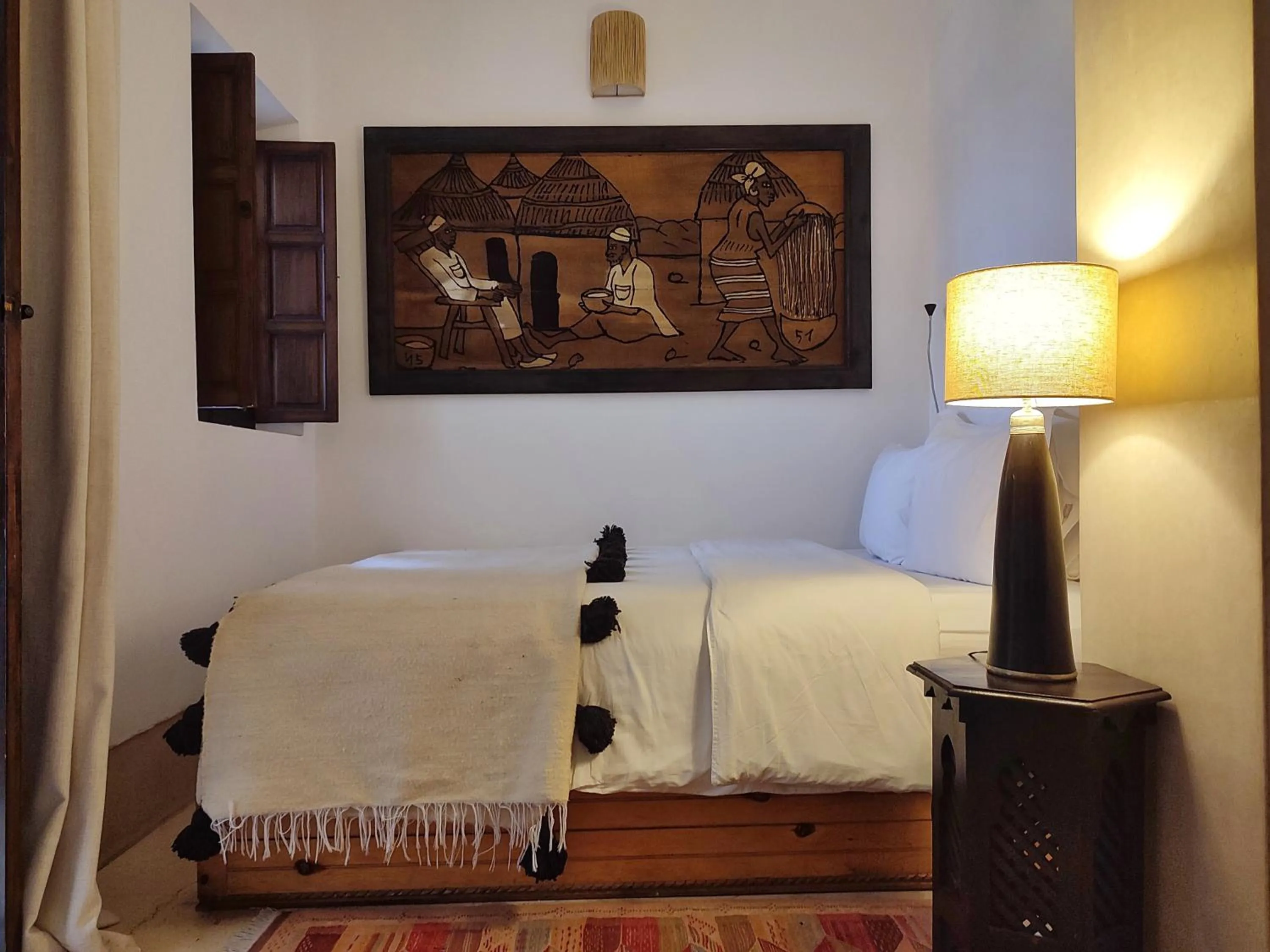 Bed in Riad Dar Zaman