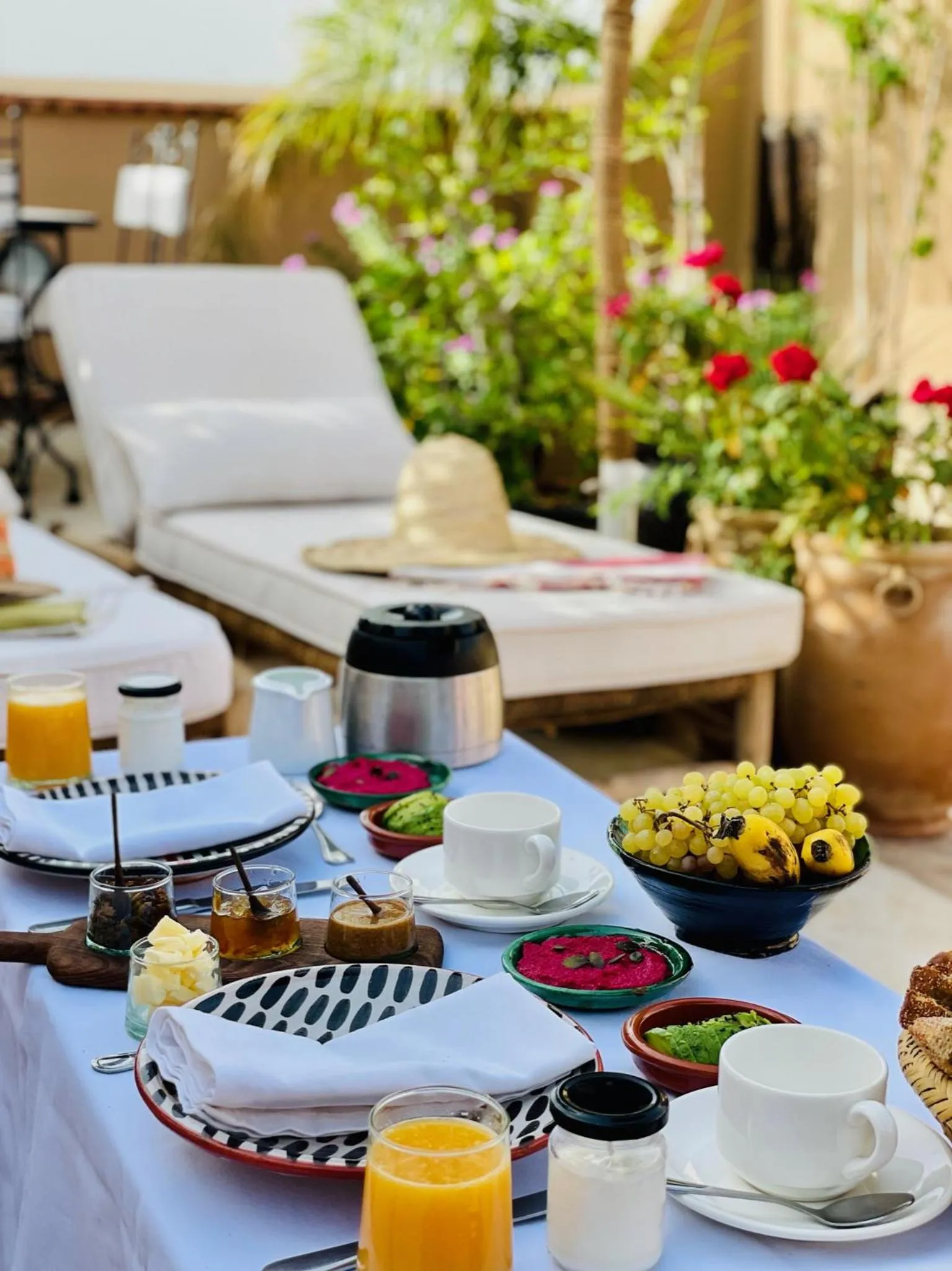 Food close-up in Riad Dar Zaman