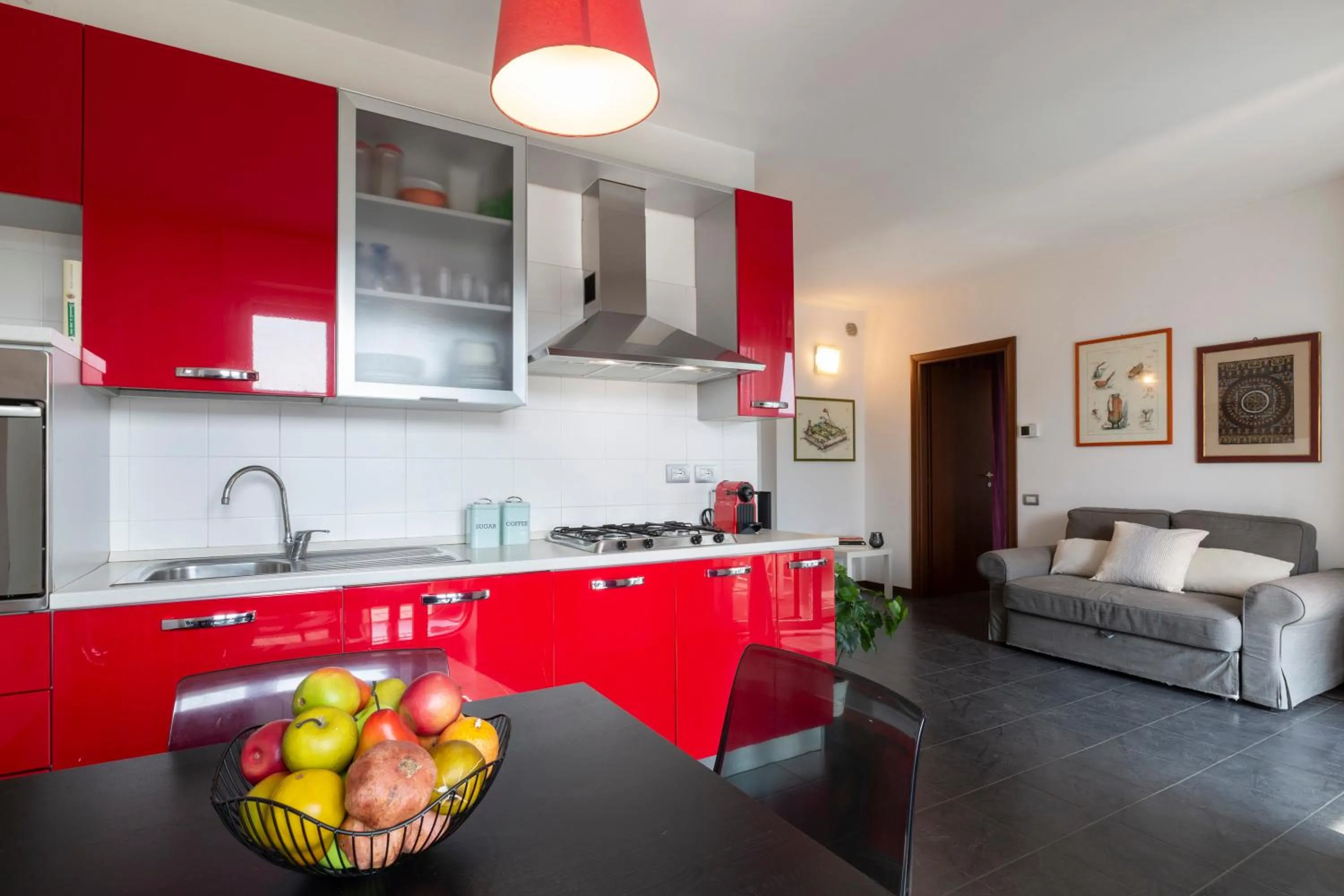 Kitchen or kitchenette in Sky Home Santa Giulia