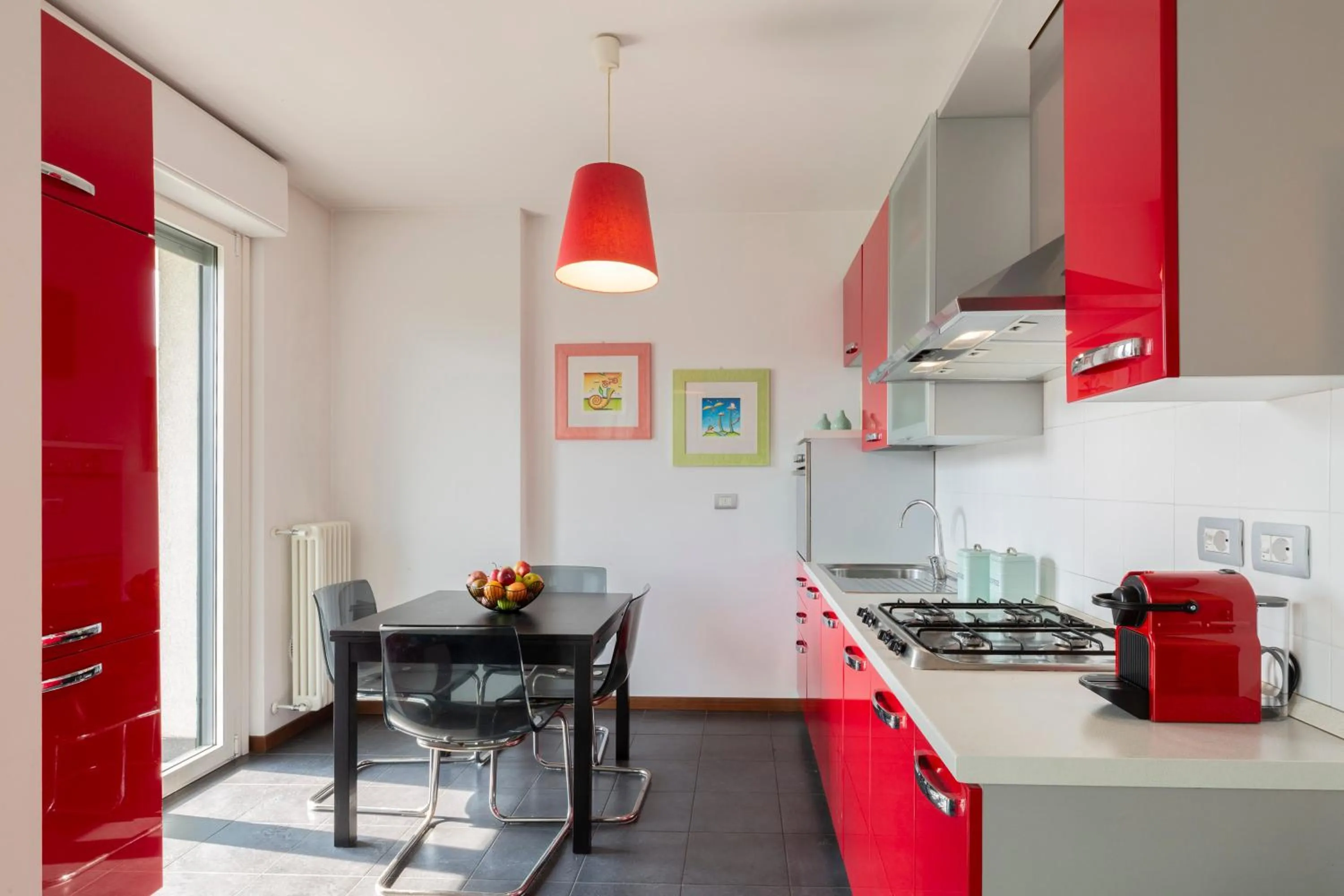 Kitchen or kitchenette in Sky Home Santa Giulia