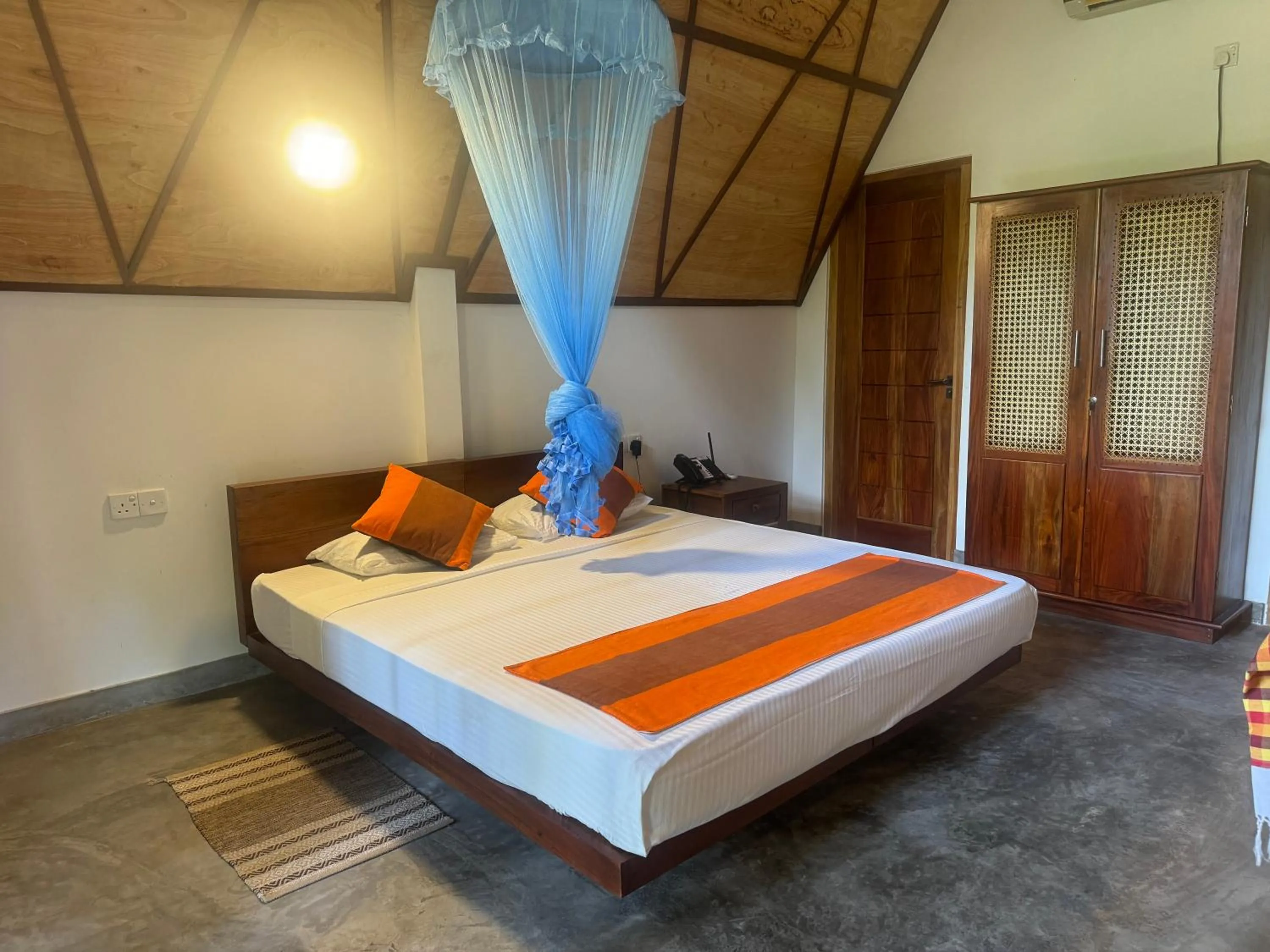 Bed in Steps Garden Resort