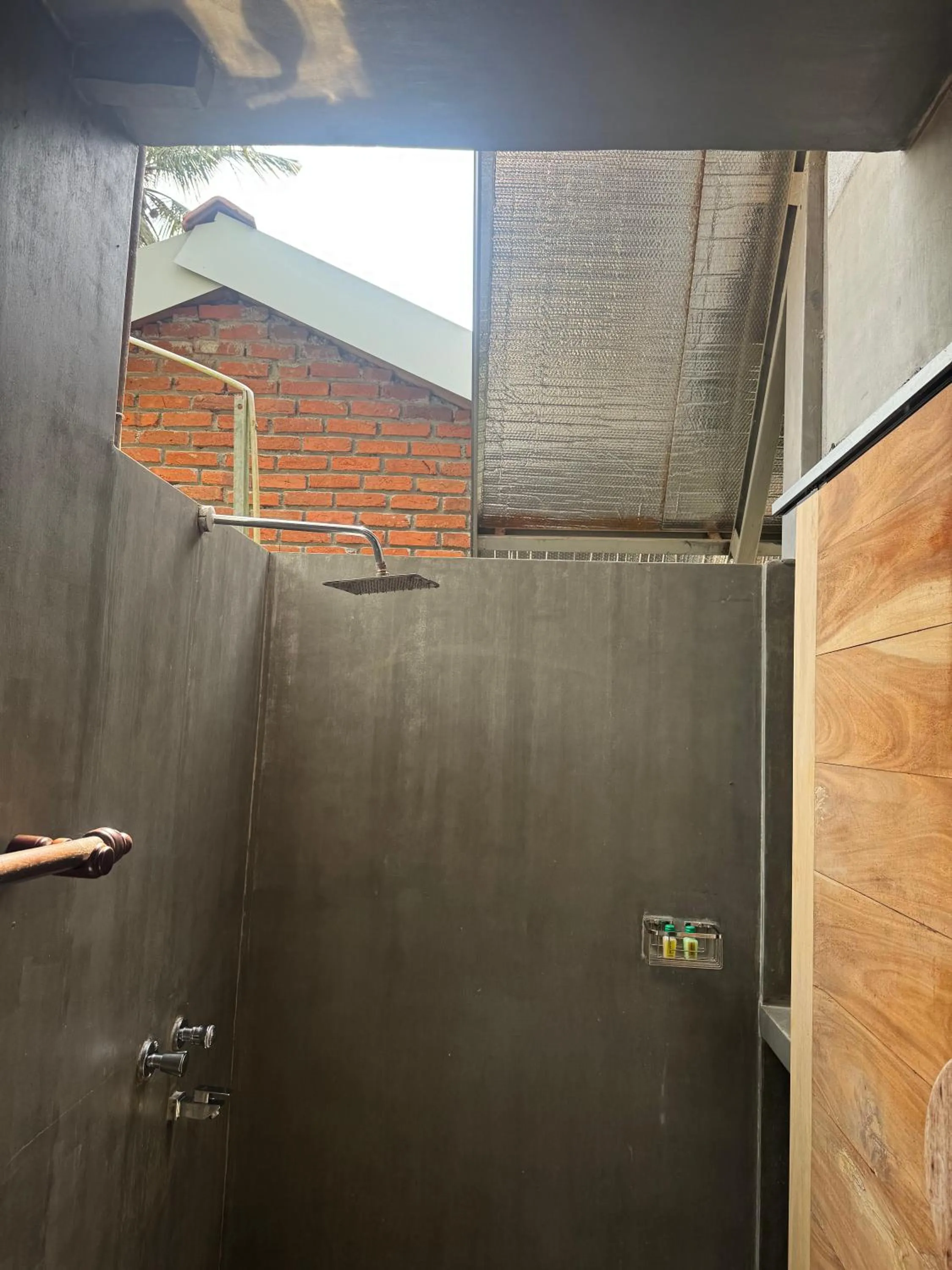 Shower in Steps Garden Resort