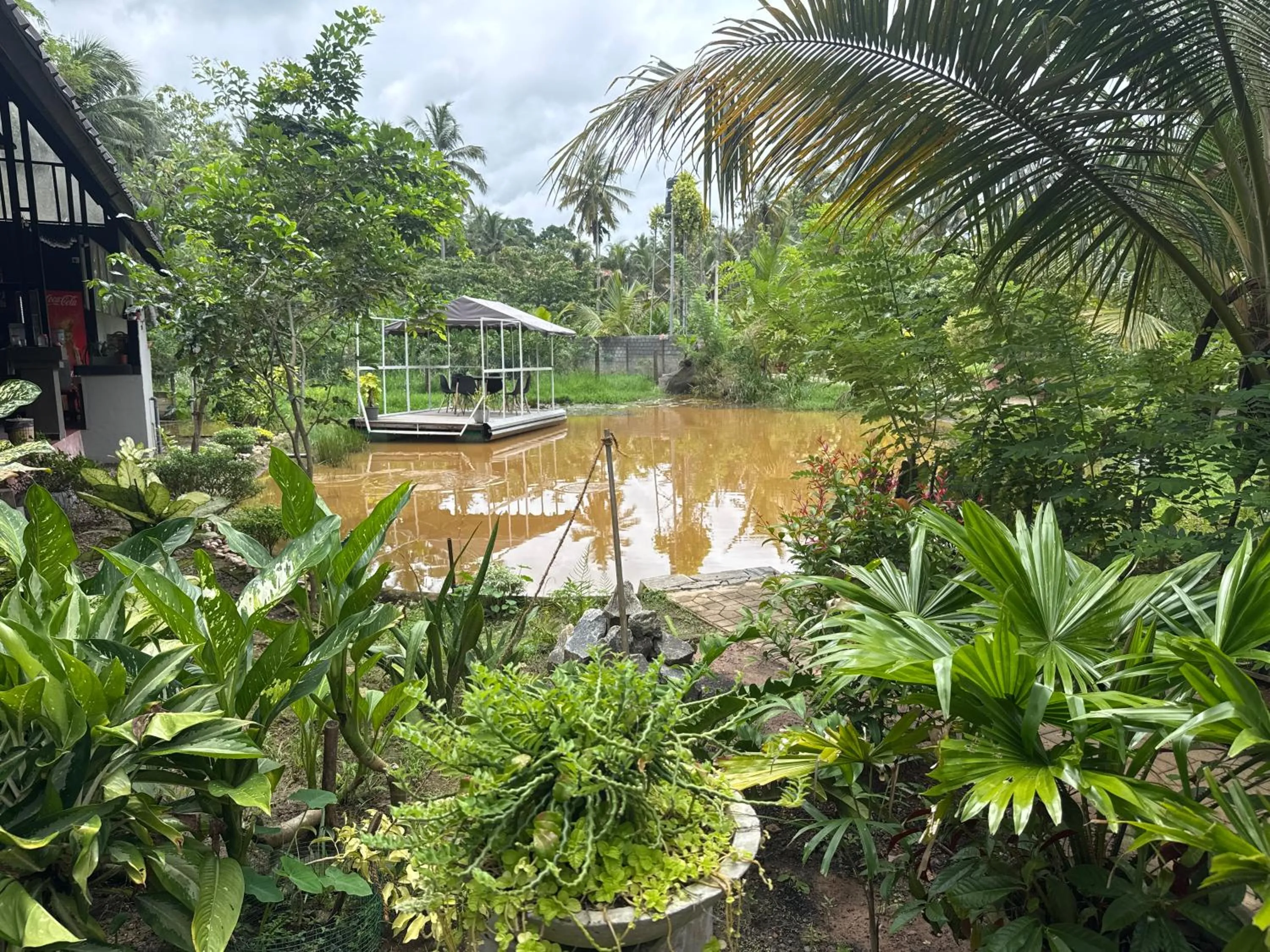 Aqua park in Steps Garden Resort