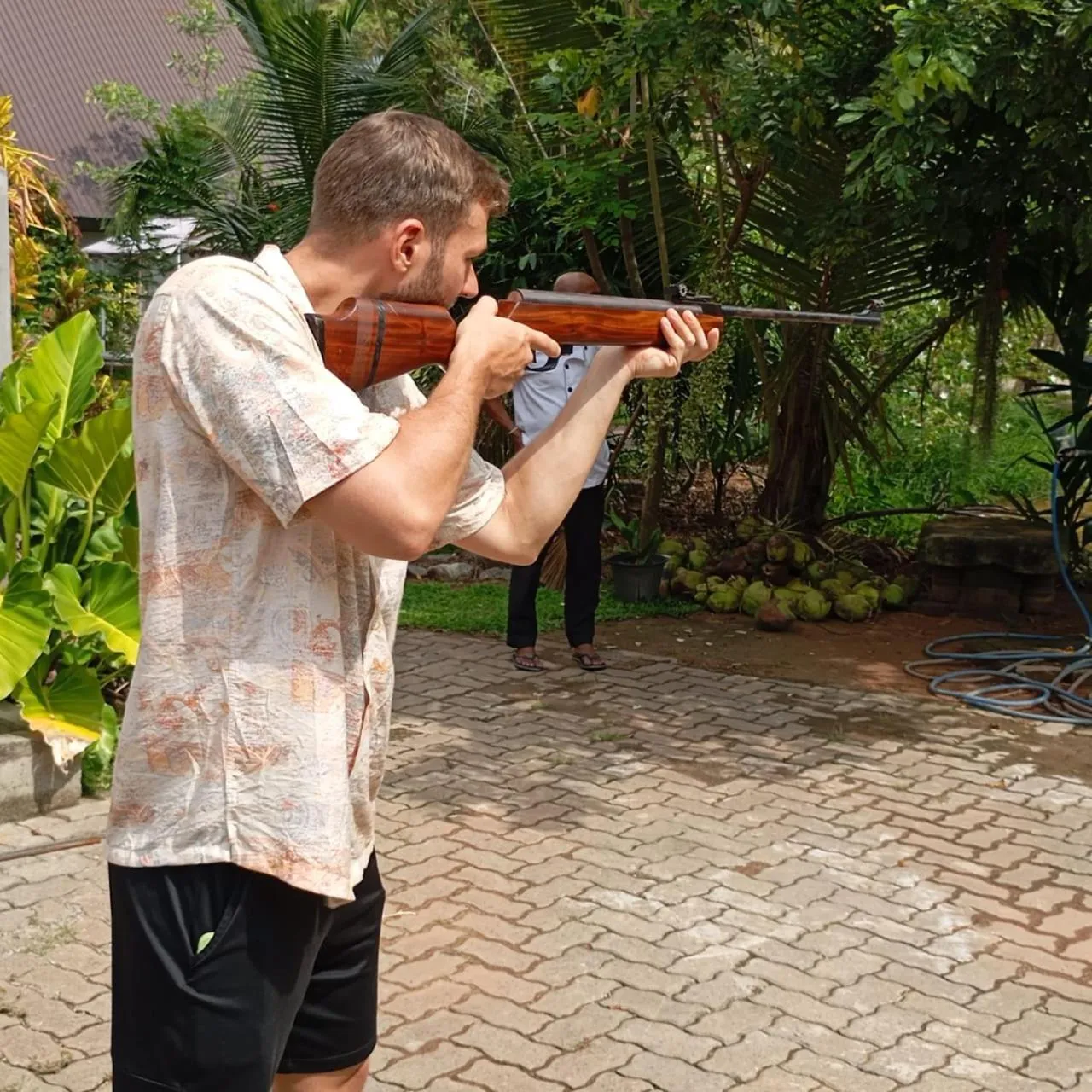 Game Room in Steps Garden Resort