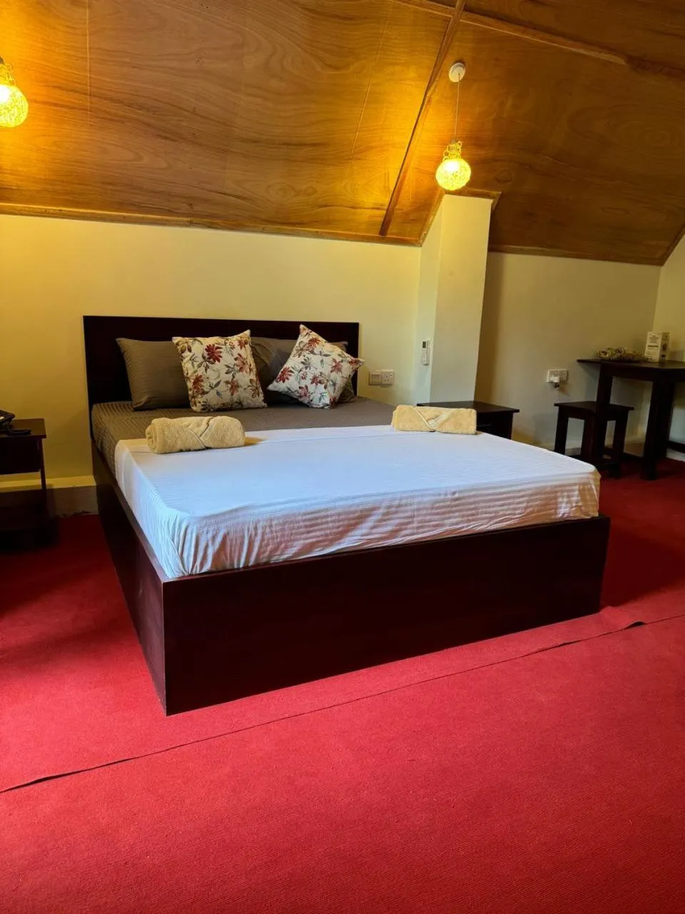 Bed in Steps Garden Resort