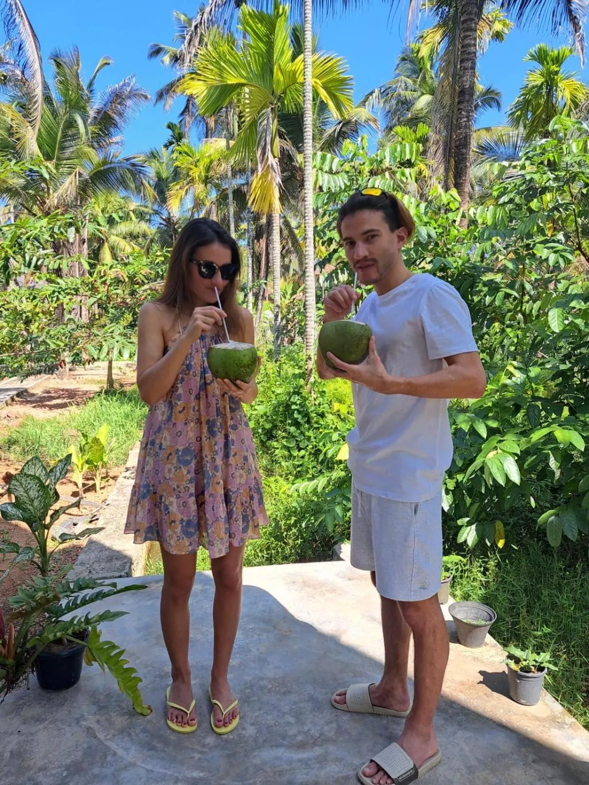 Guests in Steps Garden Resort