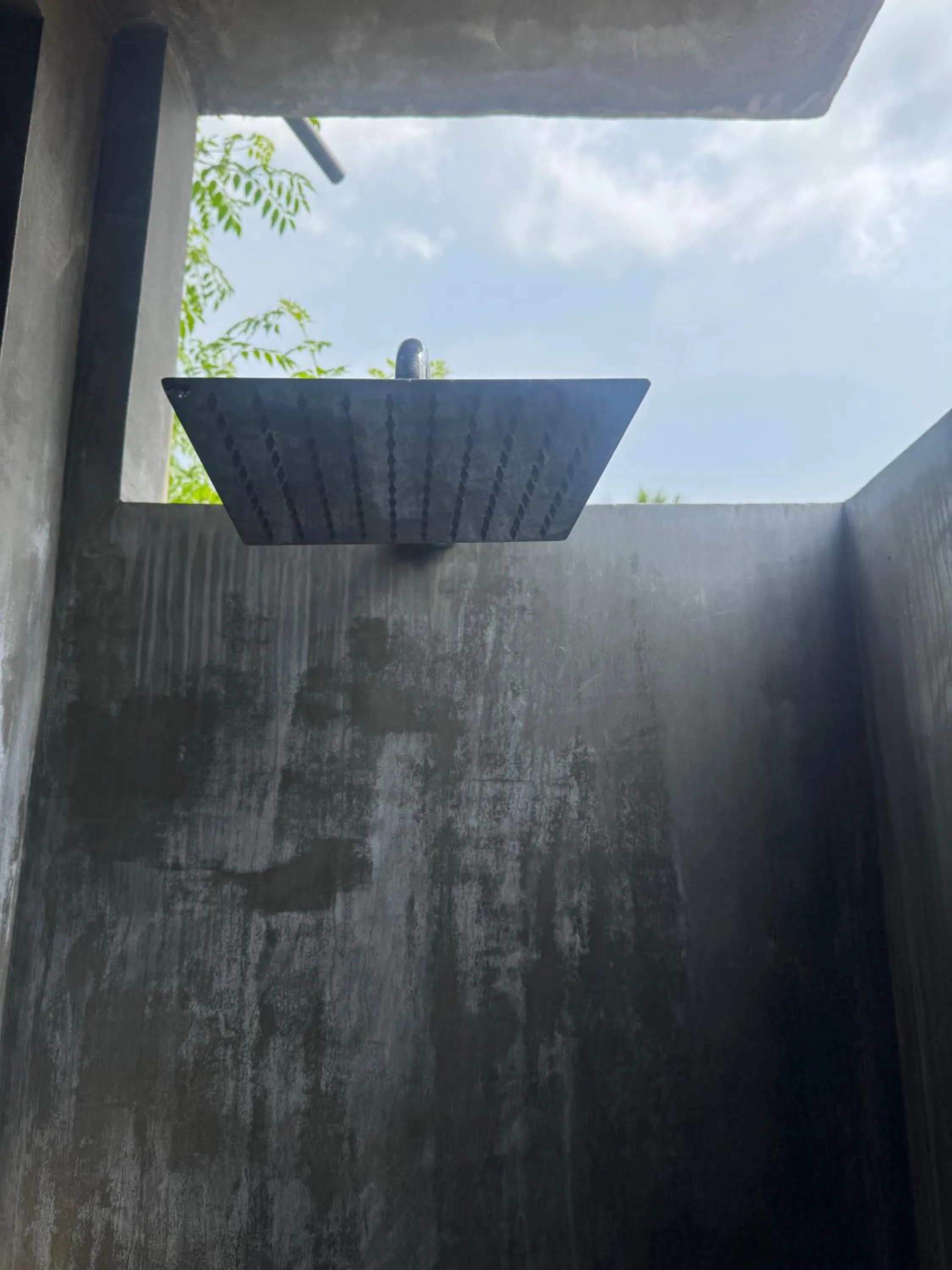 Shower in Steps Garden Resort