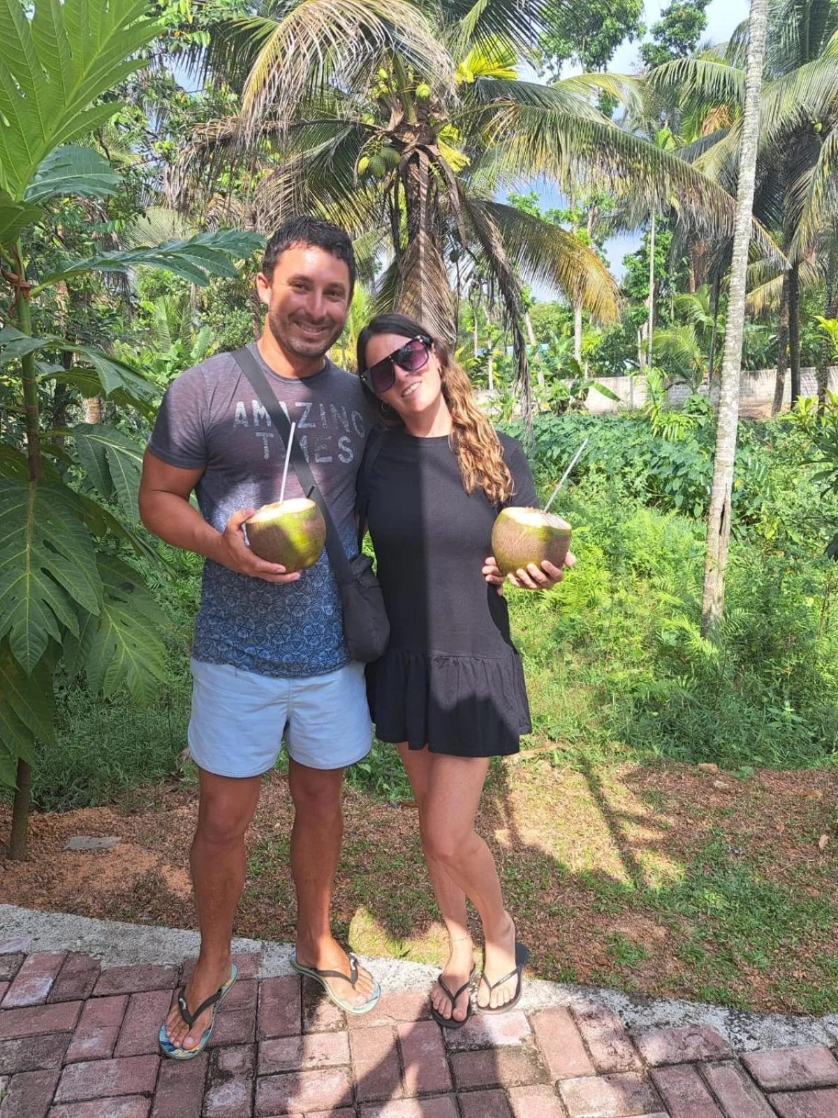 People in Steps Garden Resort