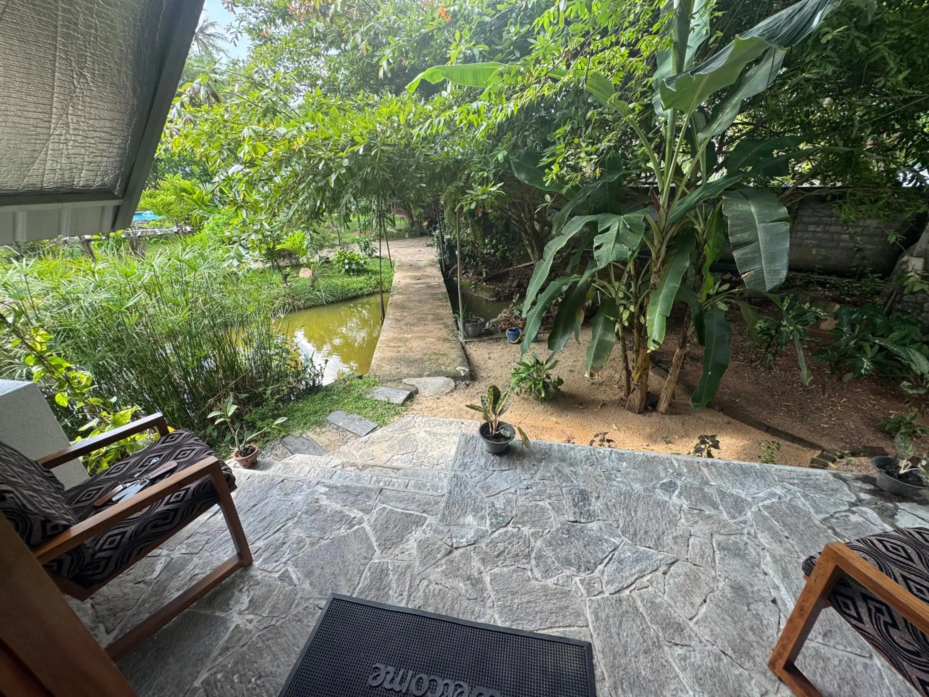 Garden view in Steps Garden Resort