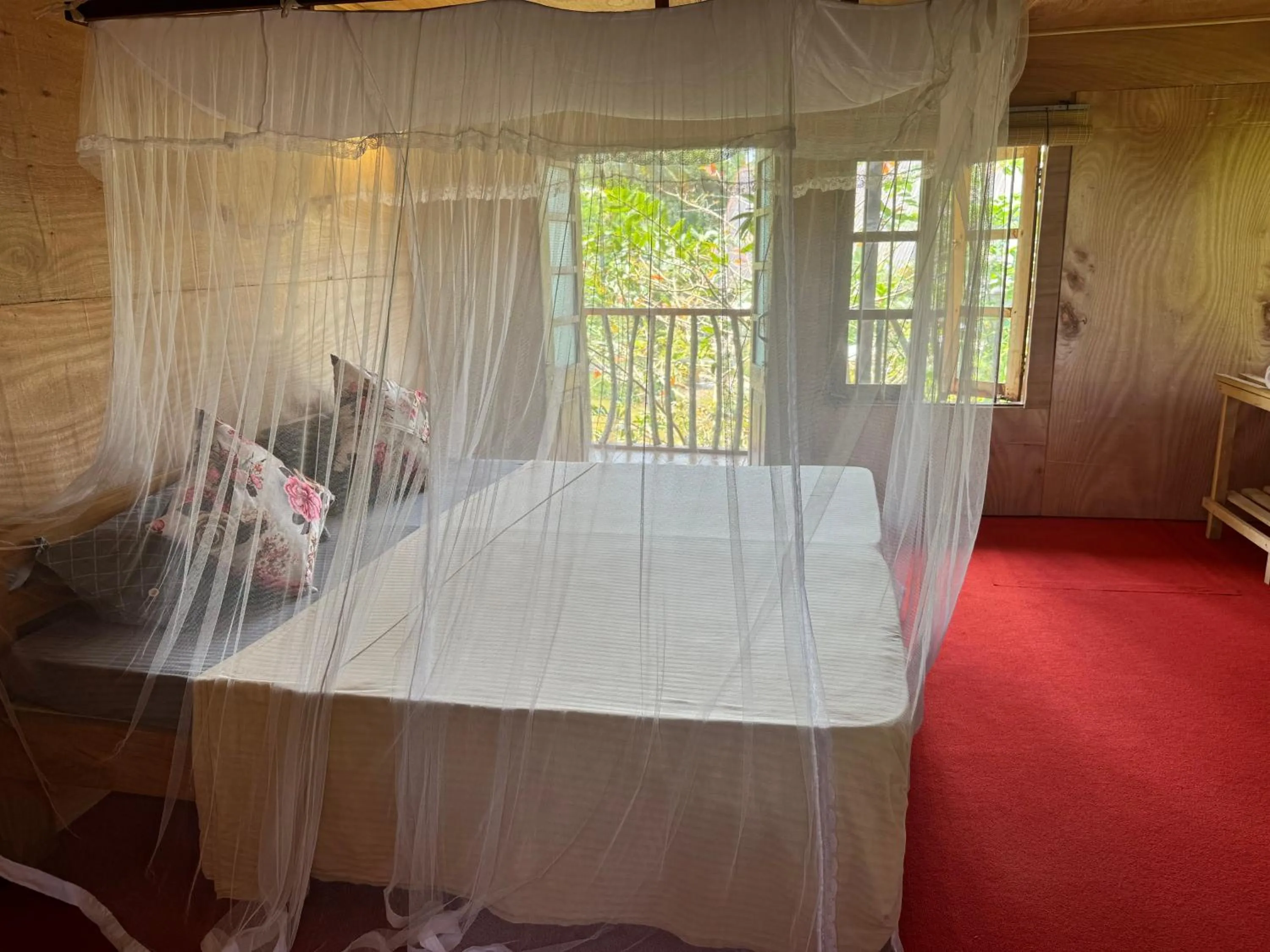 Bedroom, Bed in Steps Garden Resort