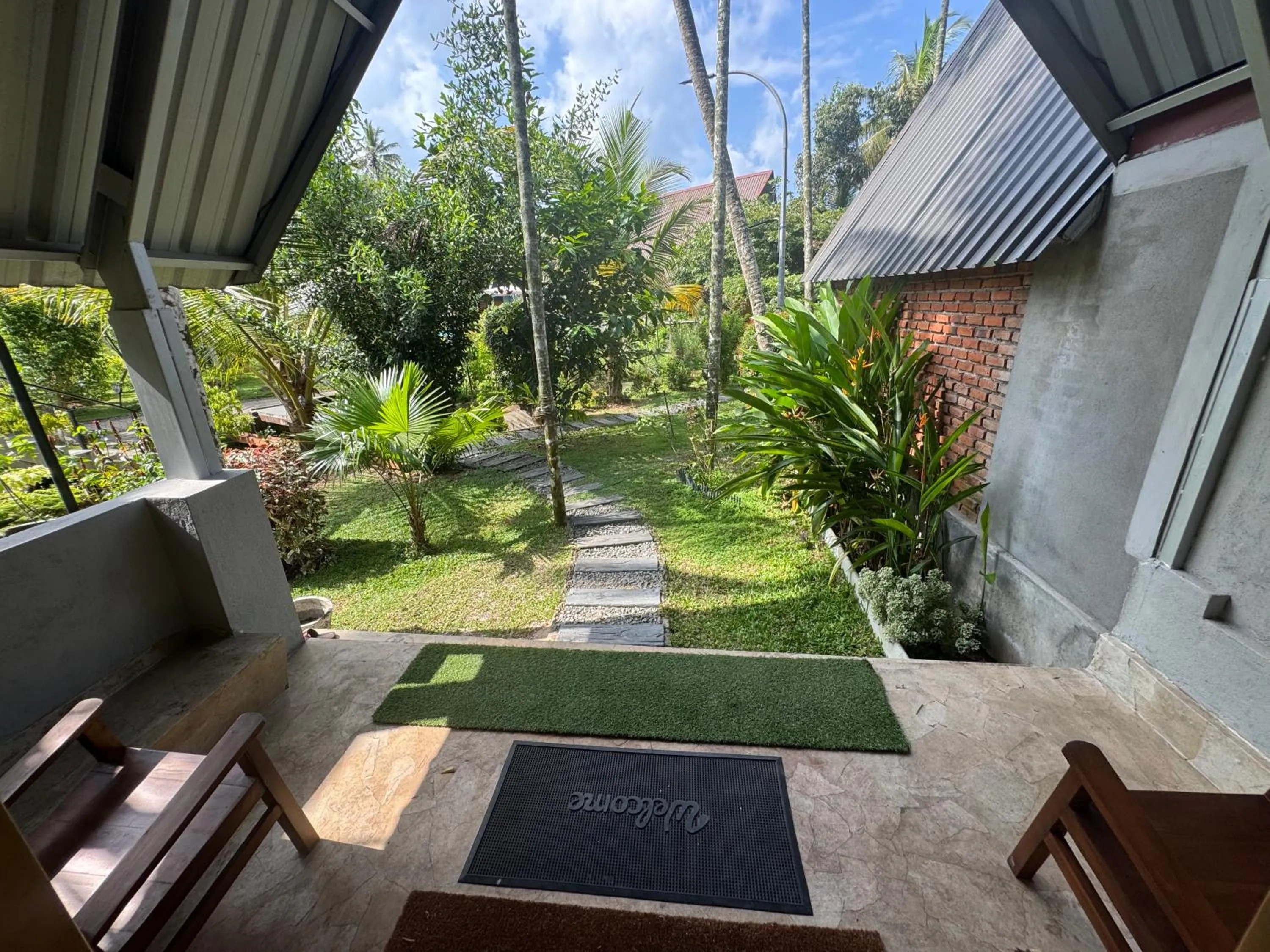 Garden view in Steps Garden Resort