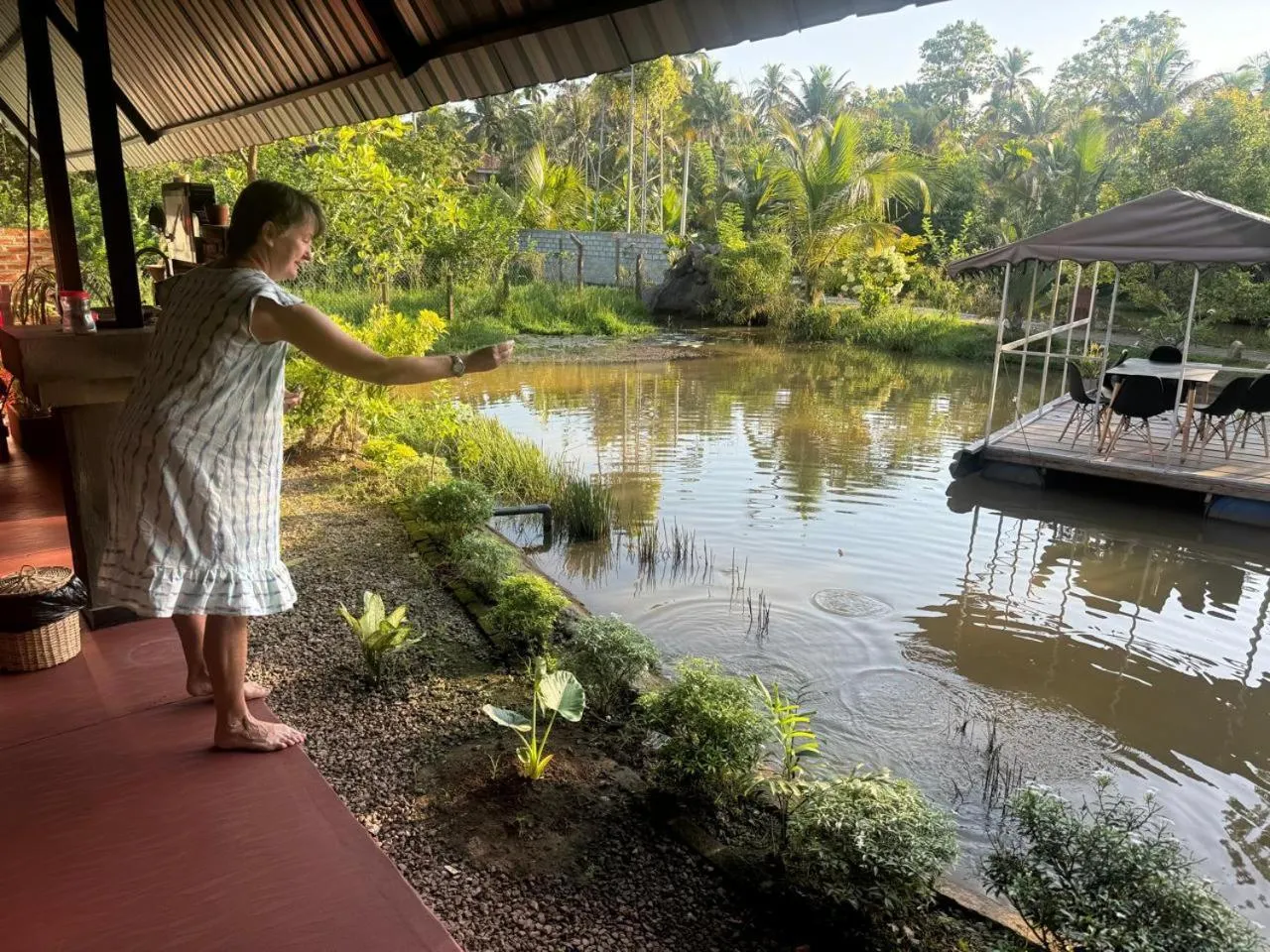 Lake view in Steps Garden Resort